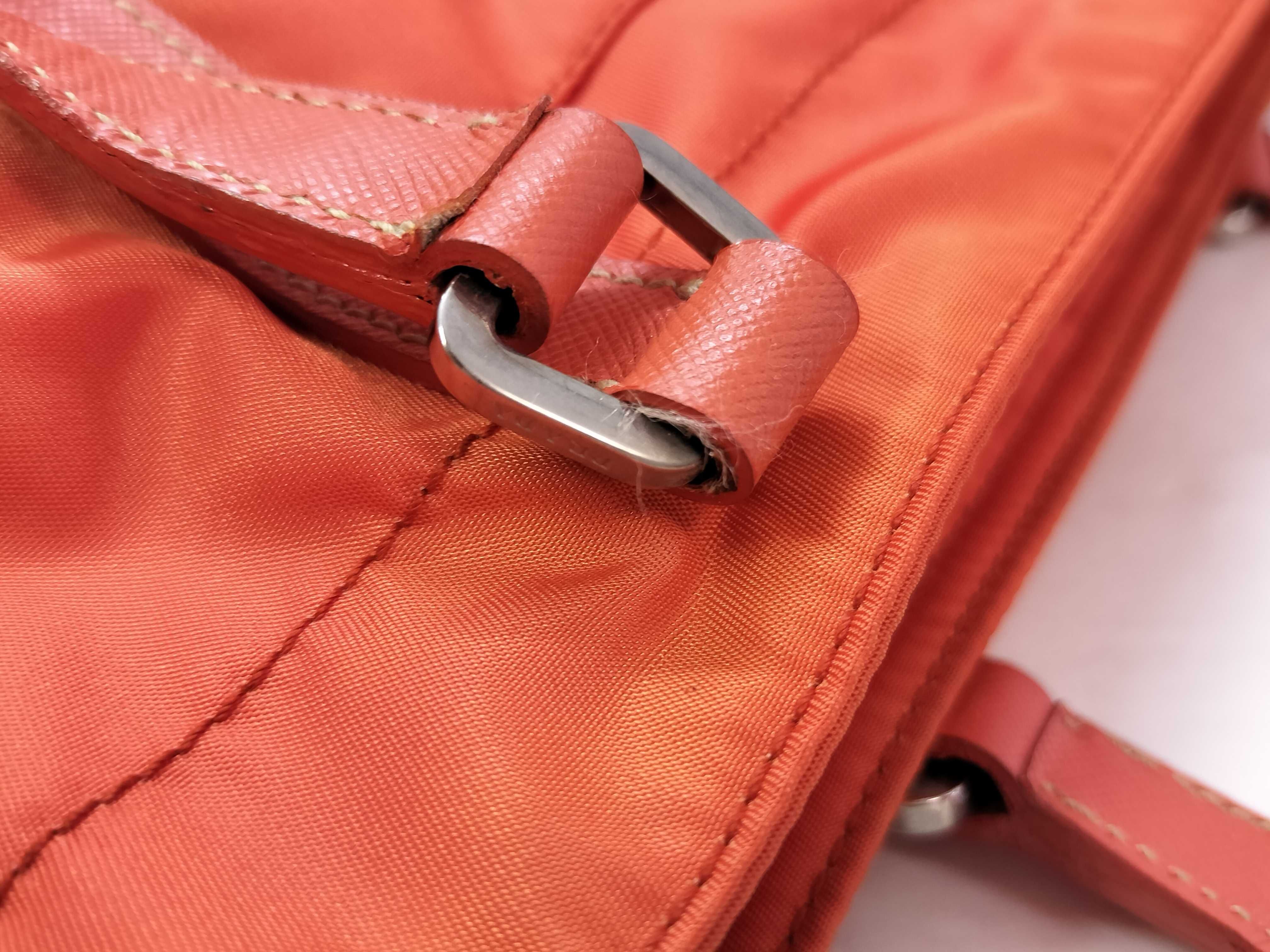 Nylon Prada Saffiano Tote Bag Nylon Triangle Logo Handbag — view 5