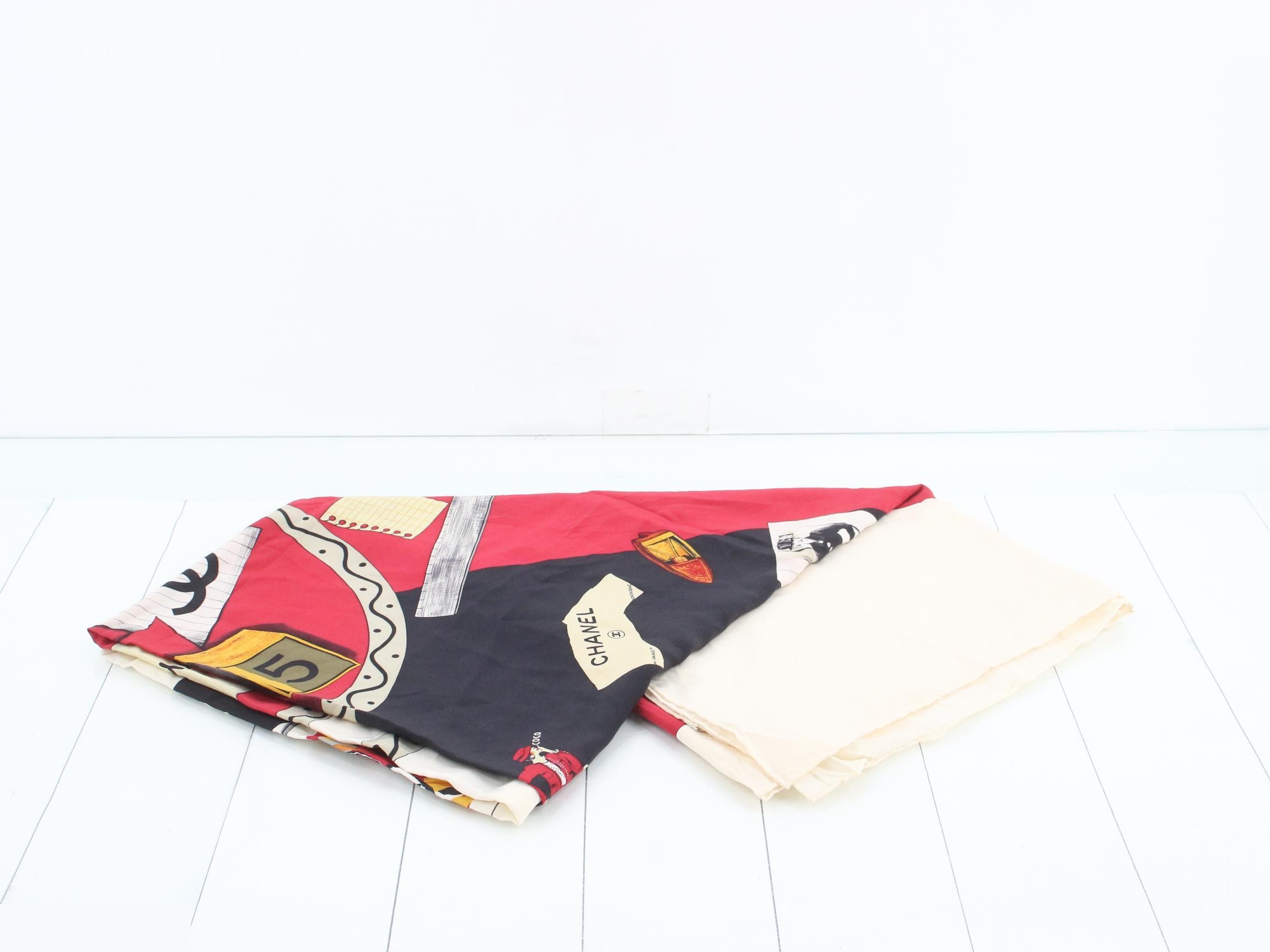 Large silk scarf — view 2