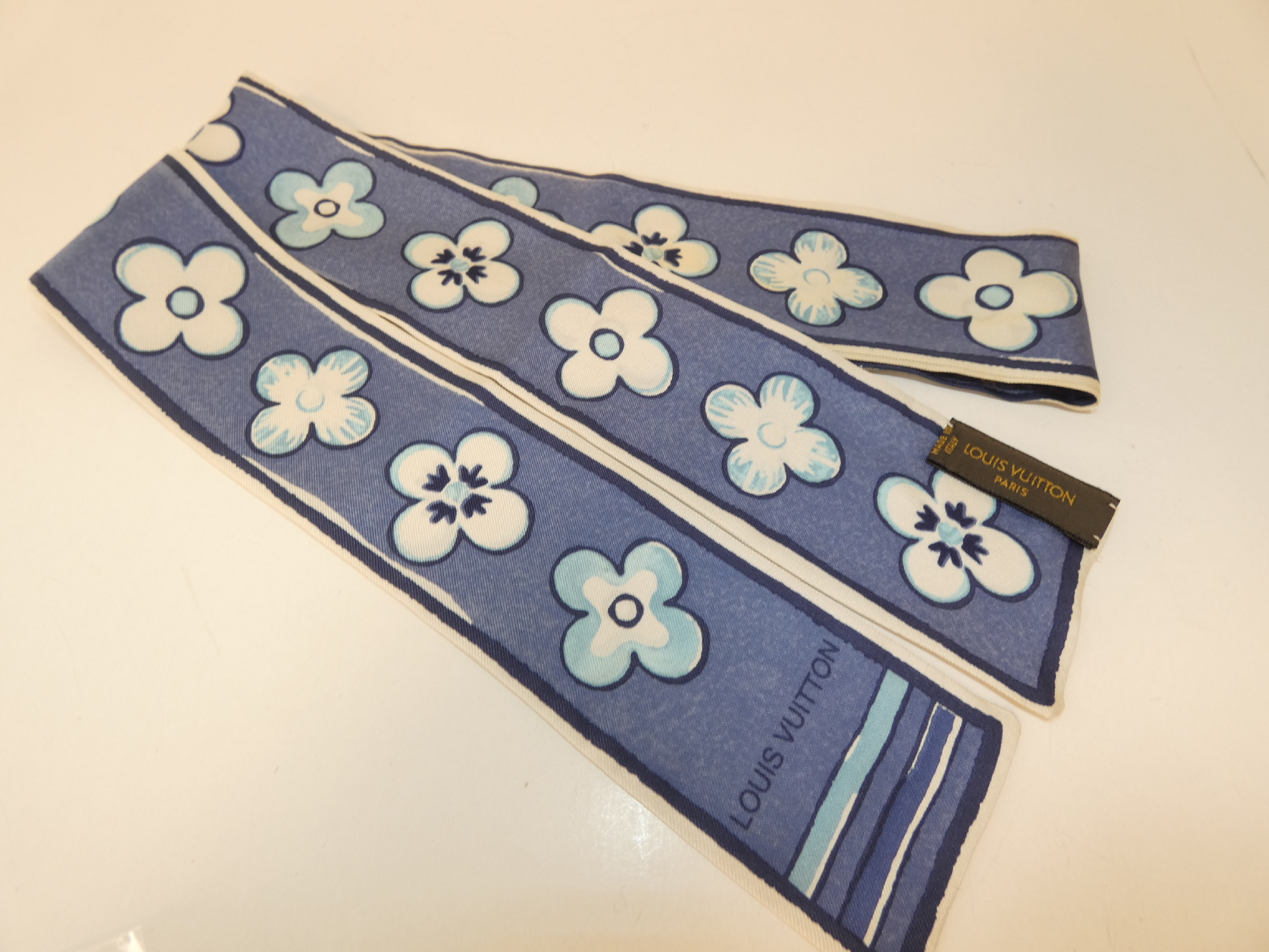 Twilly, Navy x White Flower, Other Accessories