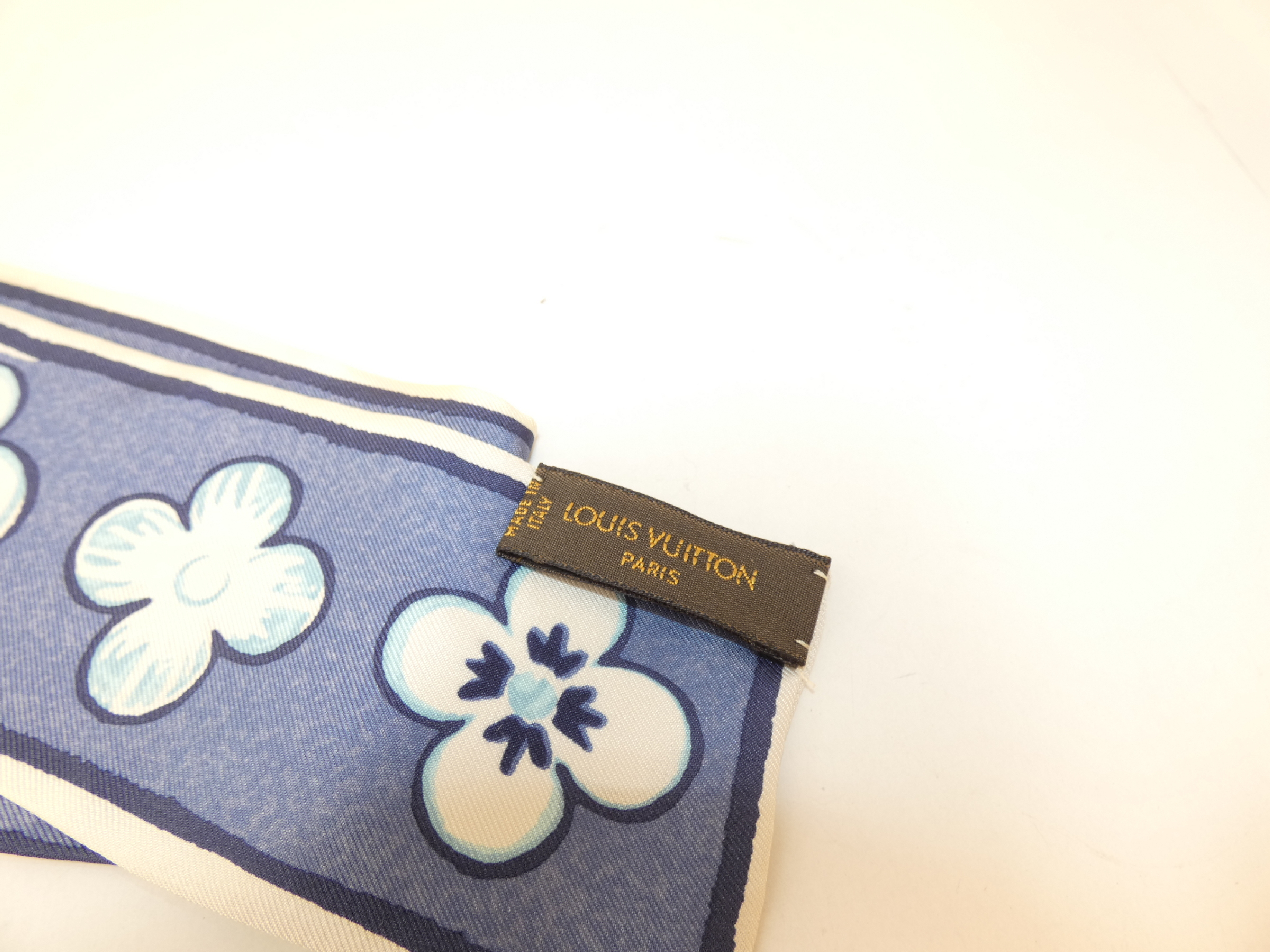 Twilly, Navy x White Flower, Other Accessories — view 3