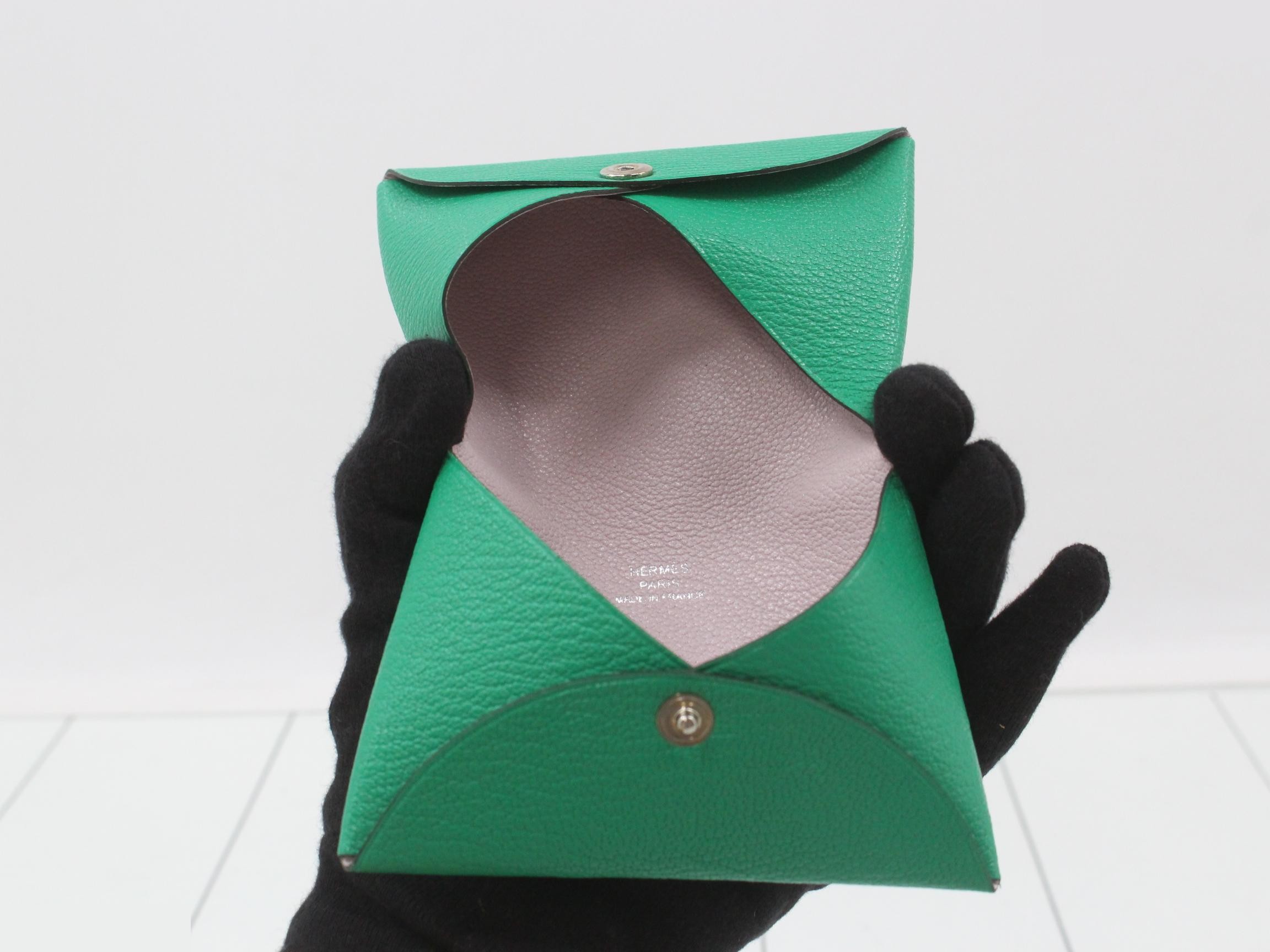 Coin case, green — view 4