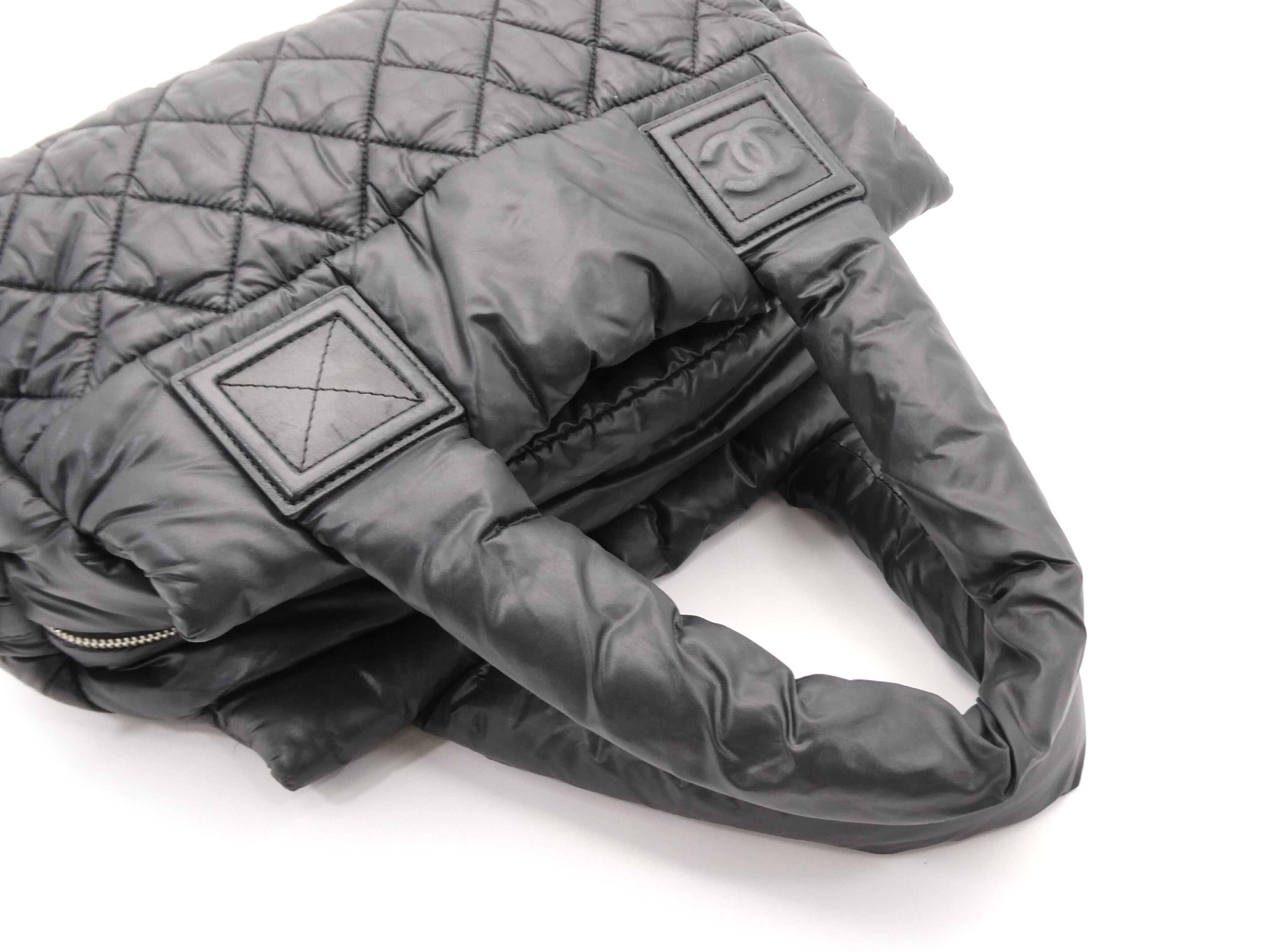Coco Cocoon Matelassé Nylon Handbag — view 6