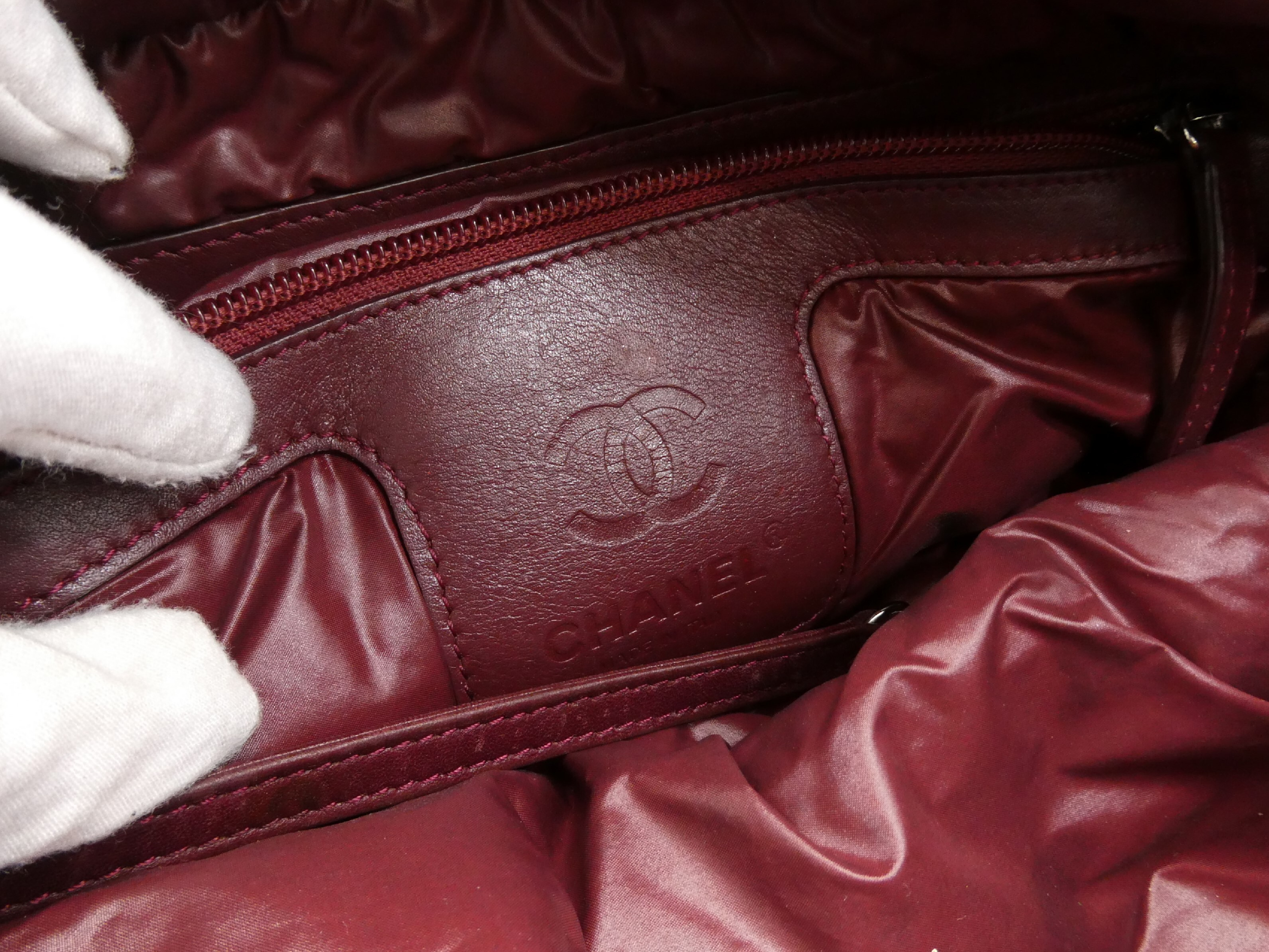 Coco Cocoon Matelassé Nylon Handbag — view 8