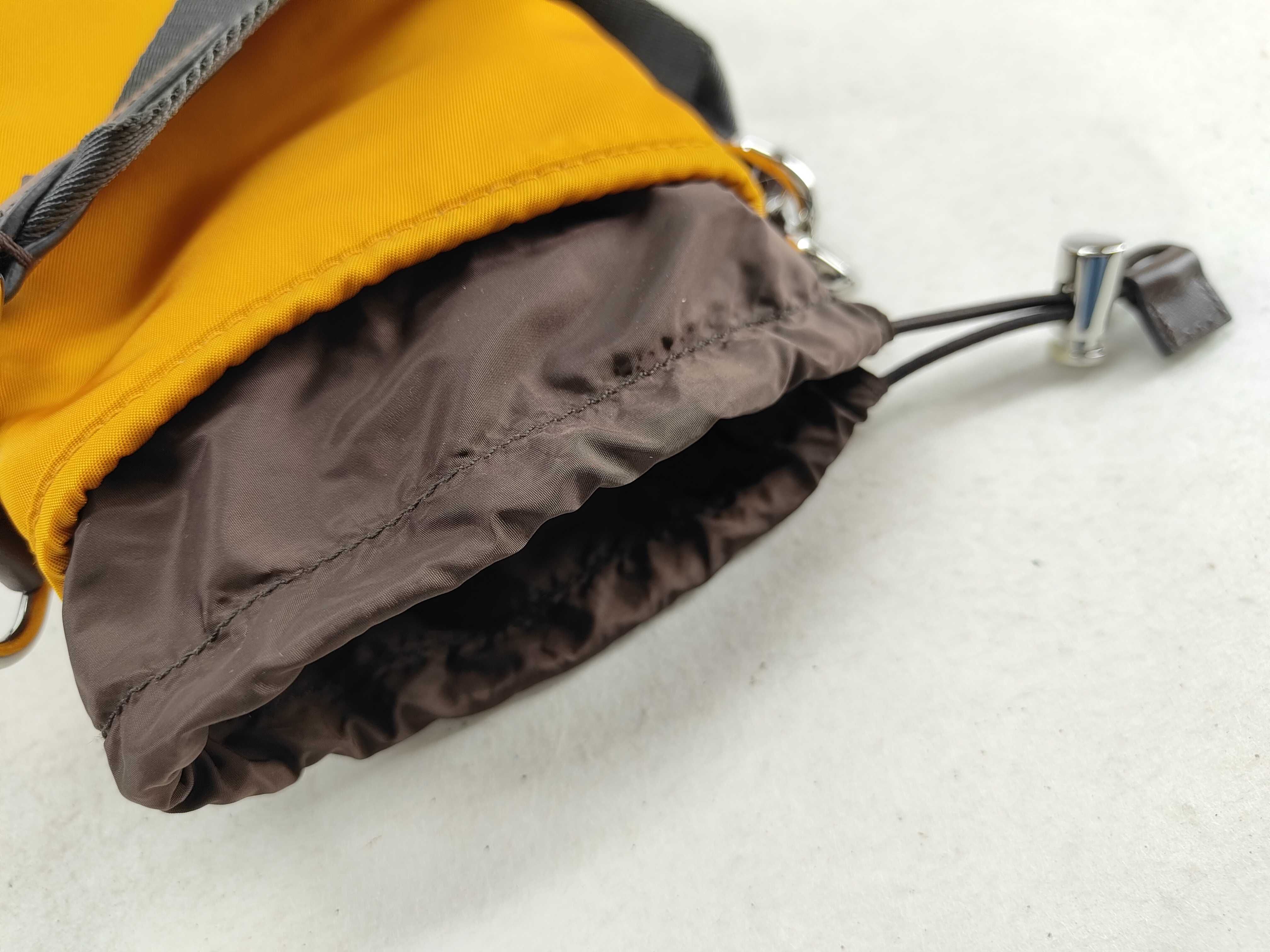 Nylon Prada Shoulder Bag Nylon Orange Shoulder Bag — view 14