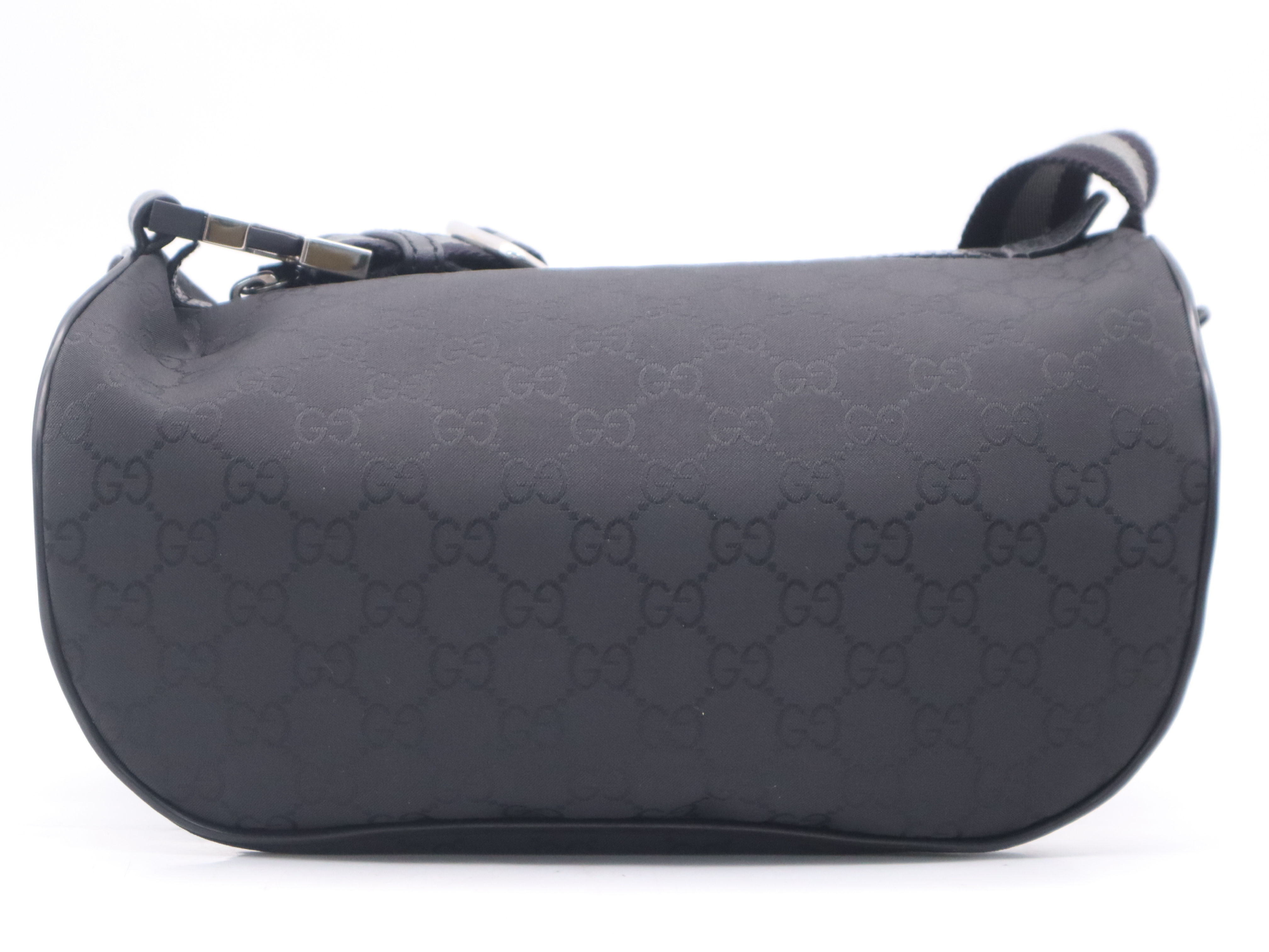 449182GG Nylon Body Bag, Black, Waist Bag — view 4