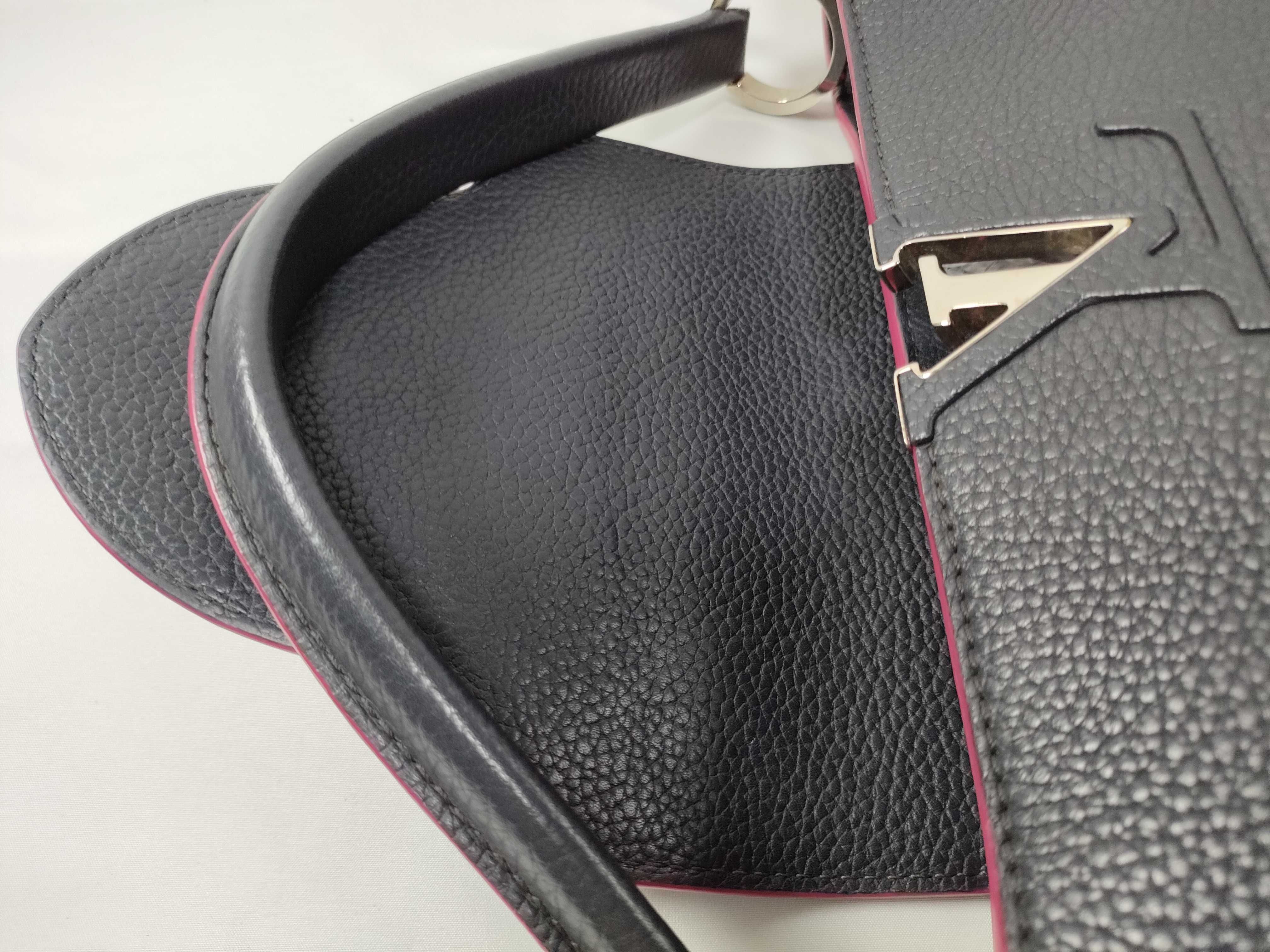 Monogram Capucines MM Cobalt Handbag (Louis Vuitton Handbag) — view 7