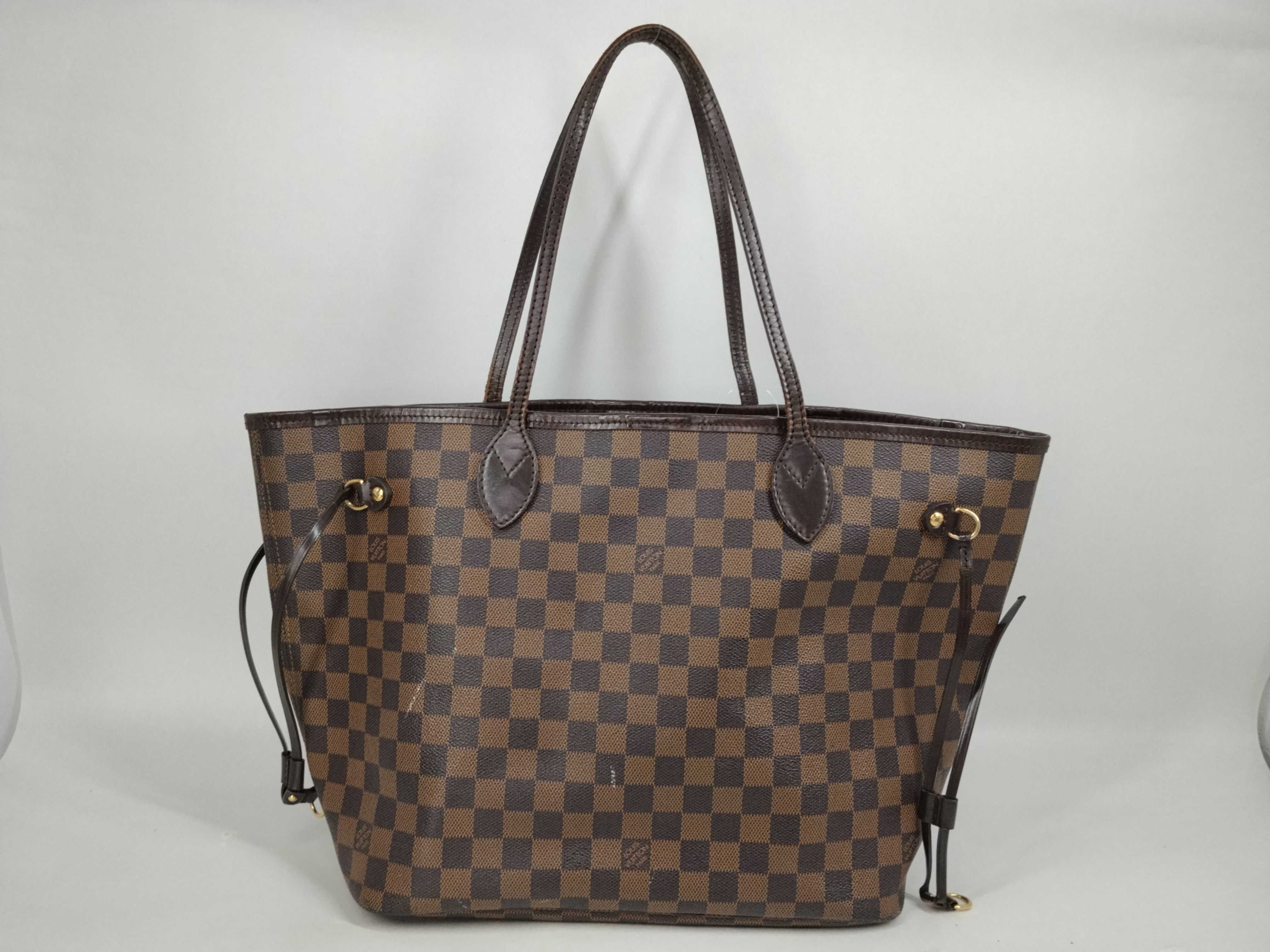 Damier N51105 Neverfull MM Tote Bag