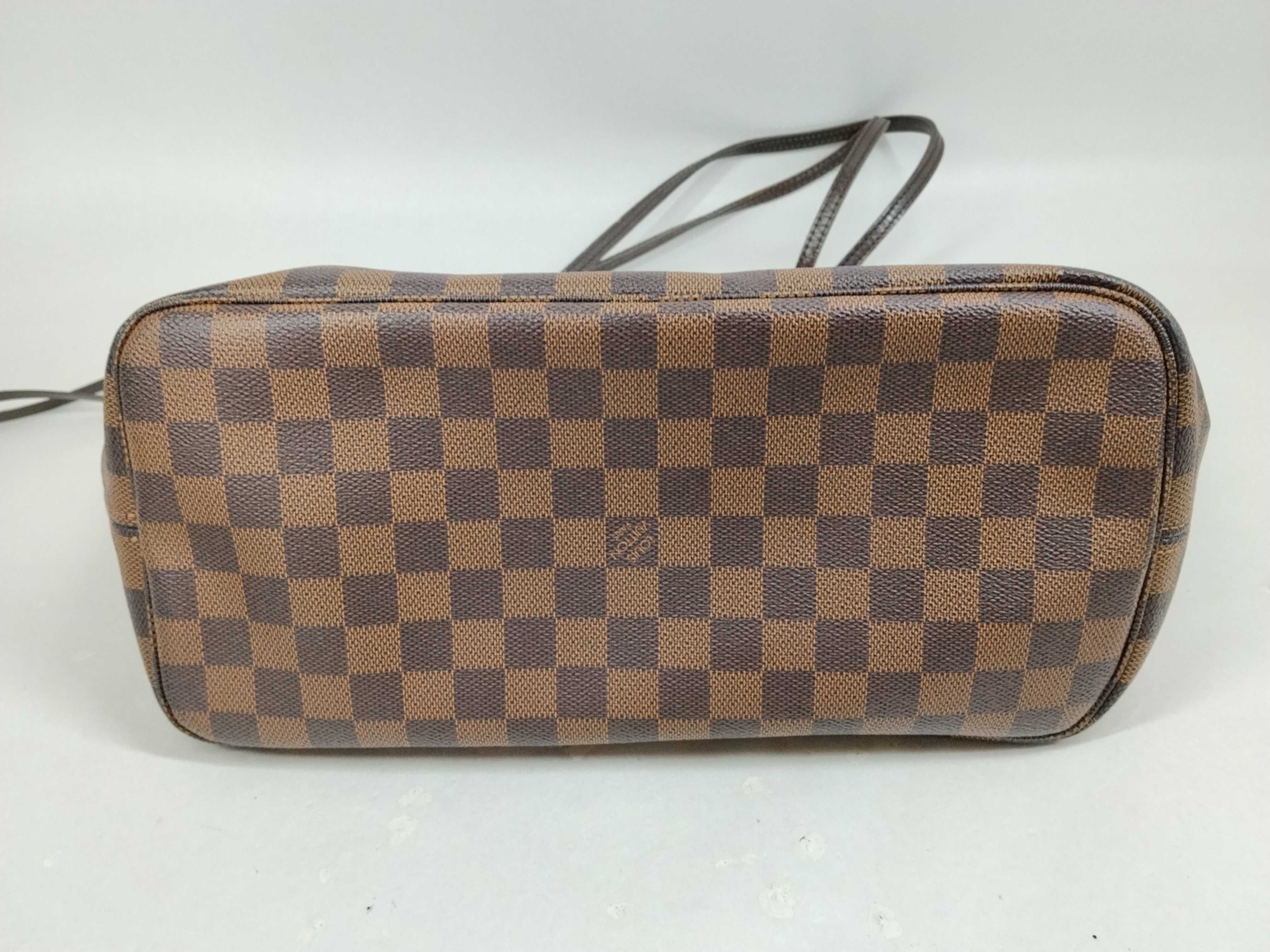 Damier N51105 Neverfull MM Tote Bag — view 8