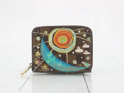 Zippy Coin Purse, Brown