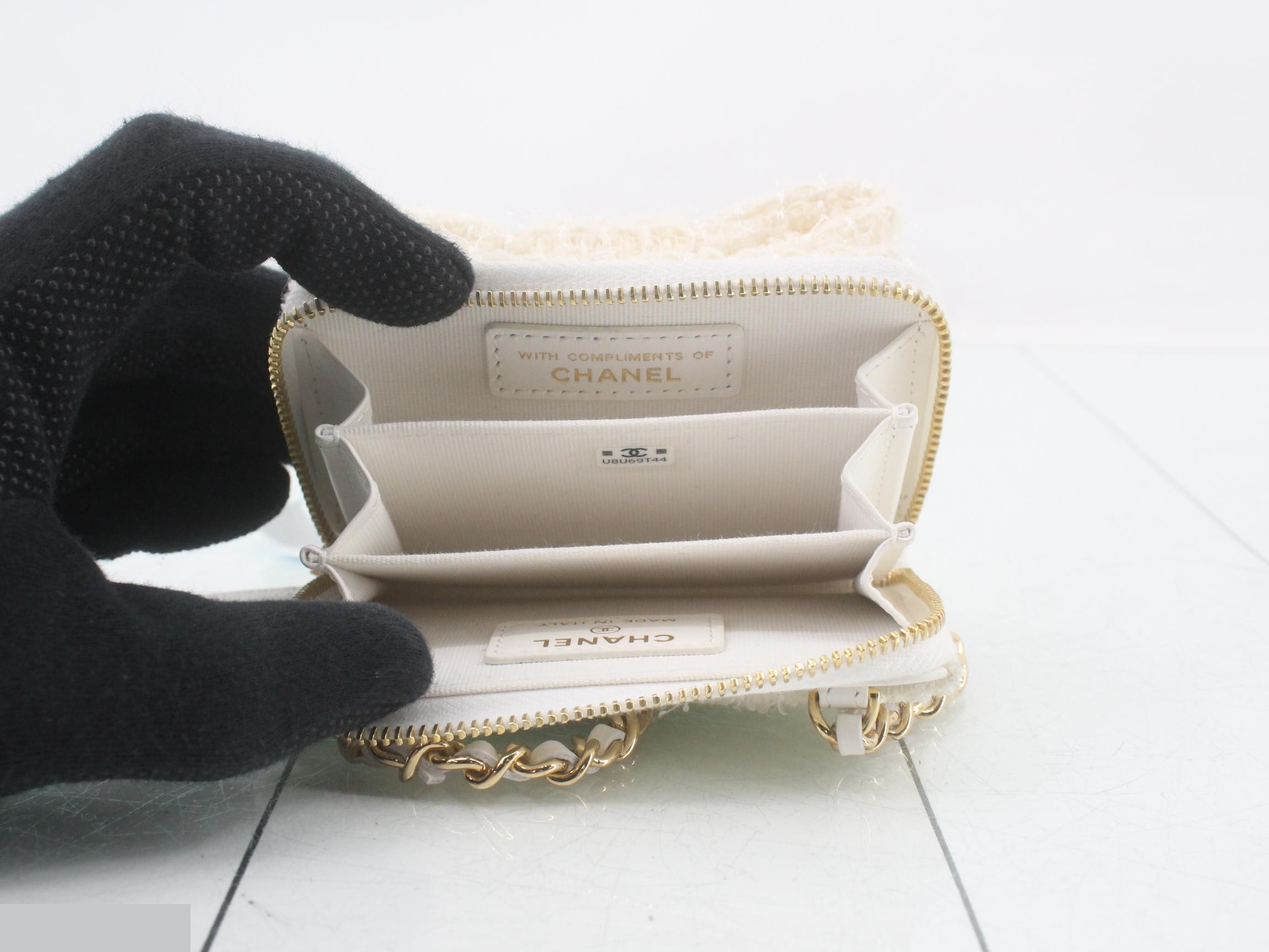 Ribbon Tweed Shoulder Bag — view 4