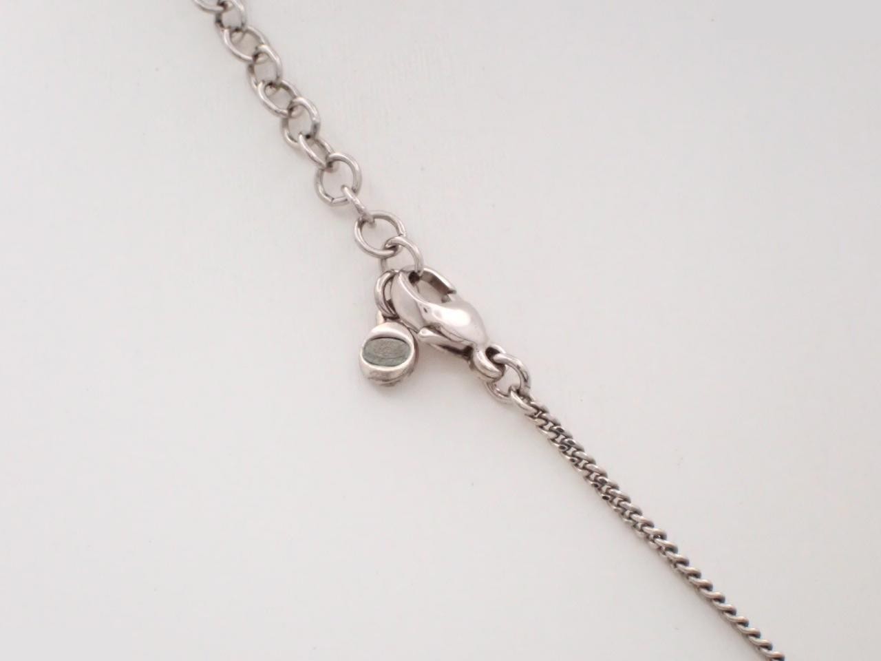Necklace with markings; chain approximately 46cm long. — view 2