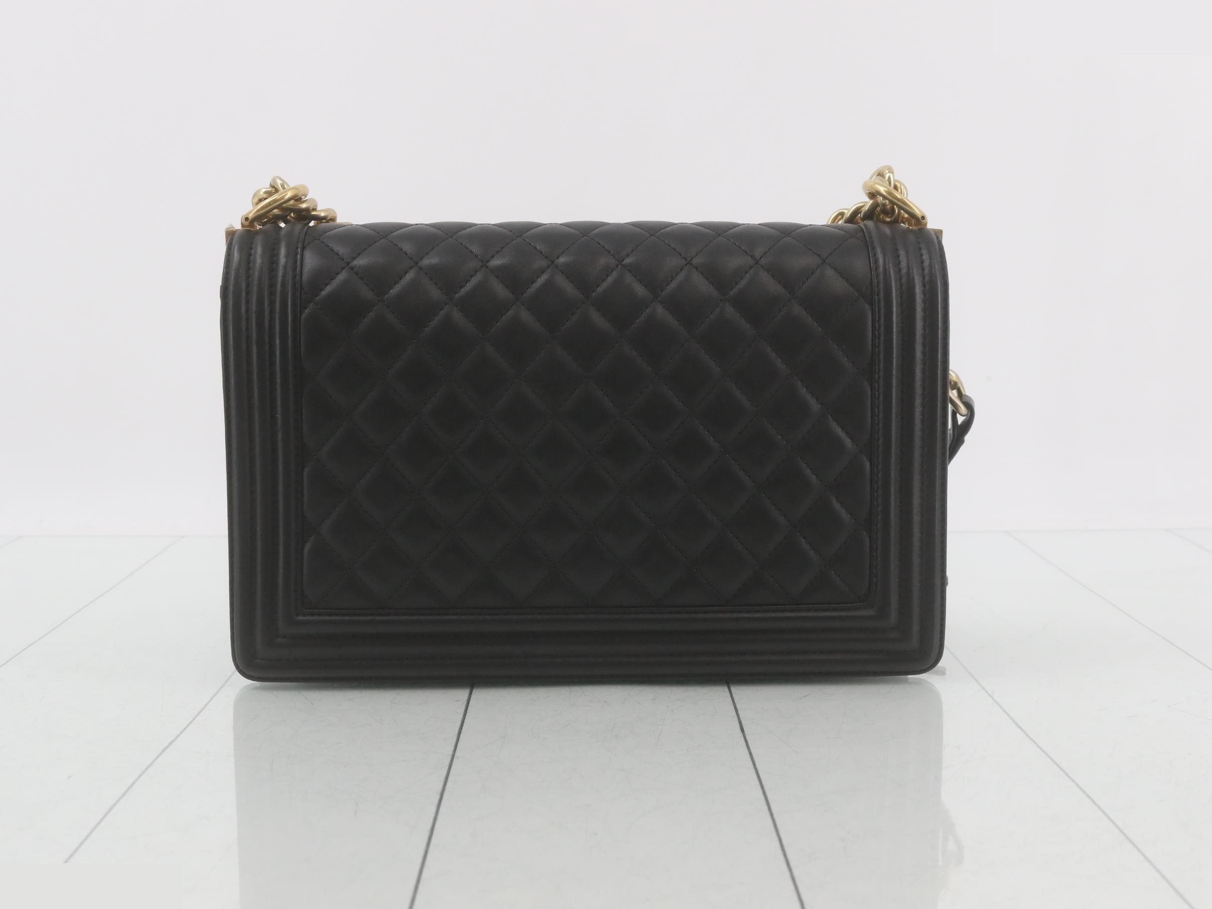 Boy Chanel 28 Calfskin Shoulder Bag — view 2