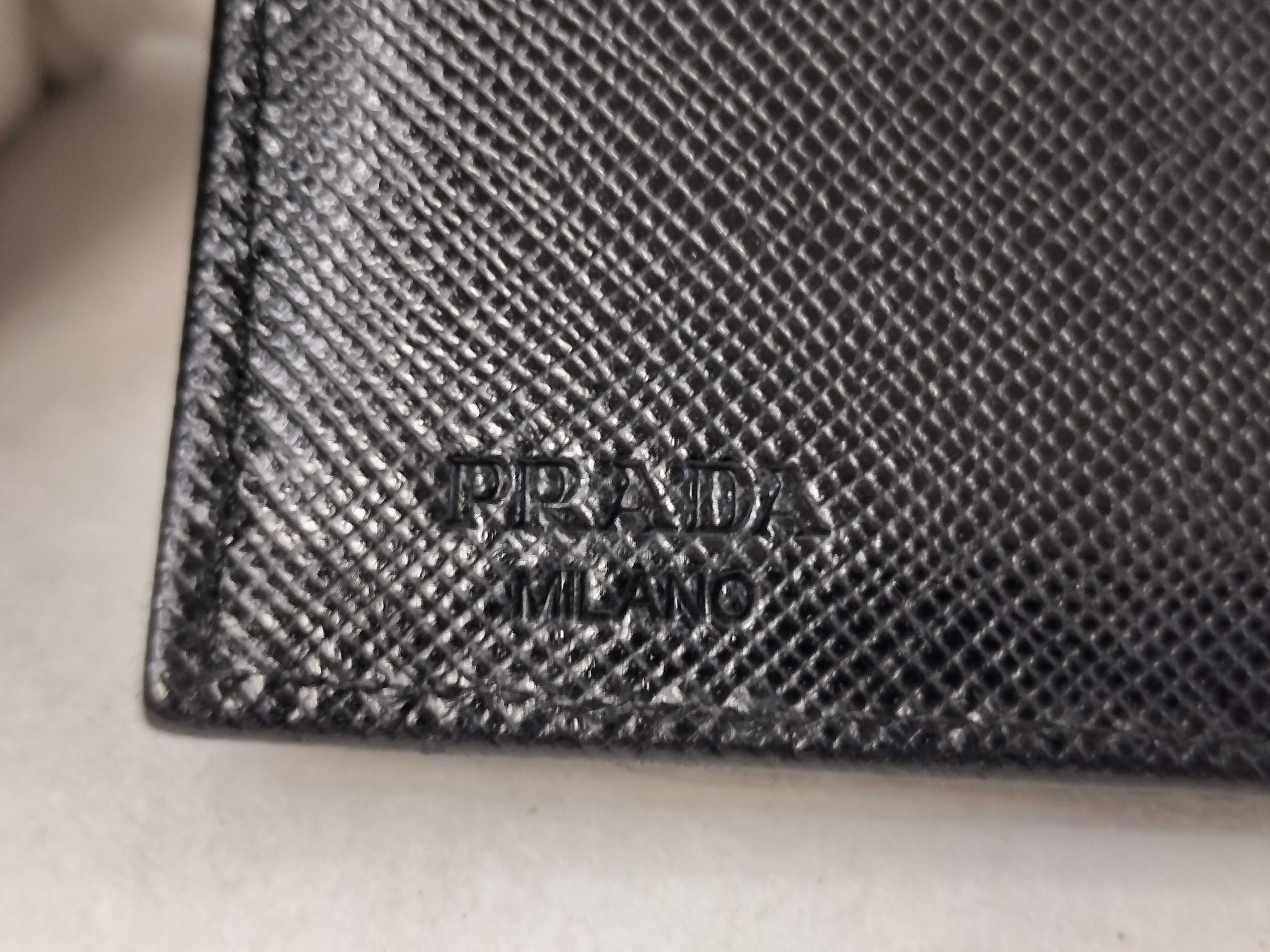 Nylon Folding Wallet, Black — view 9