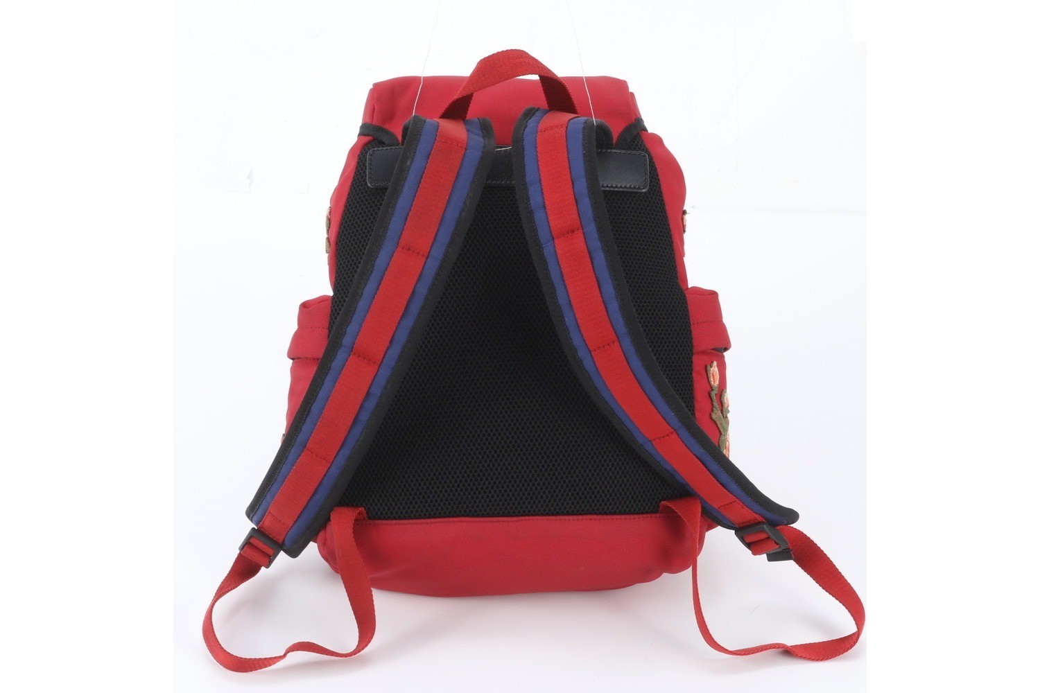 Floral 478327 Leather Backpack — view 3