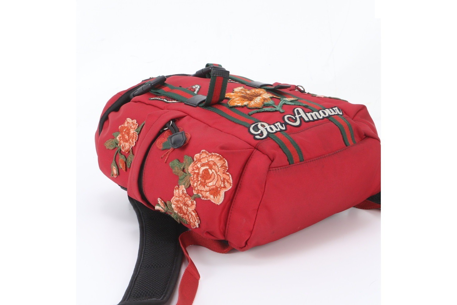 Floral 478327 Leather Backpack — view 5