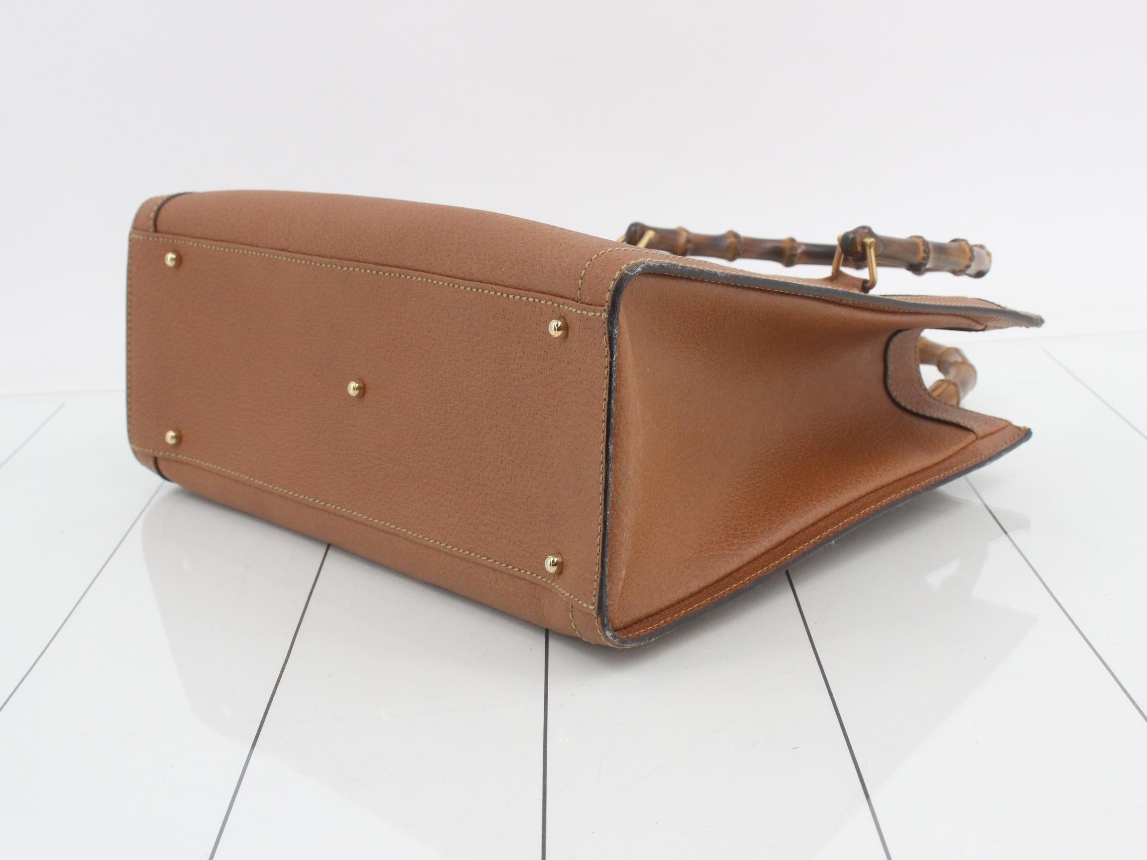 Bamboo leather handbag — view 6