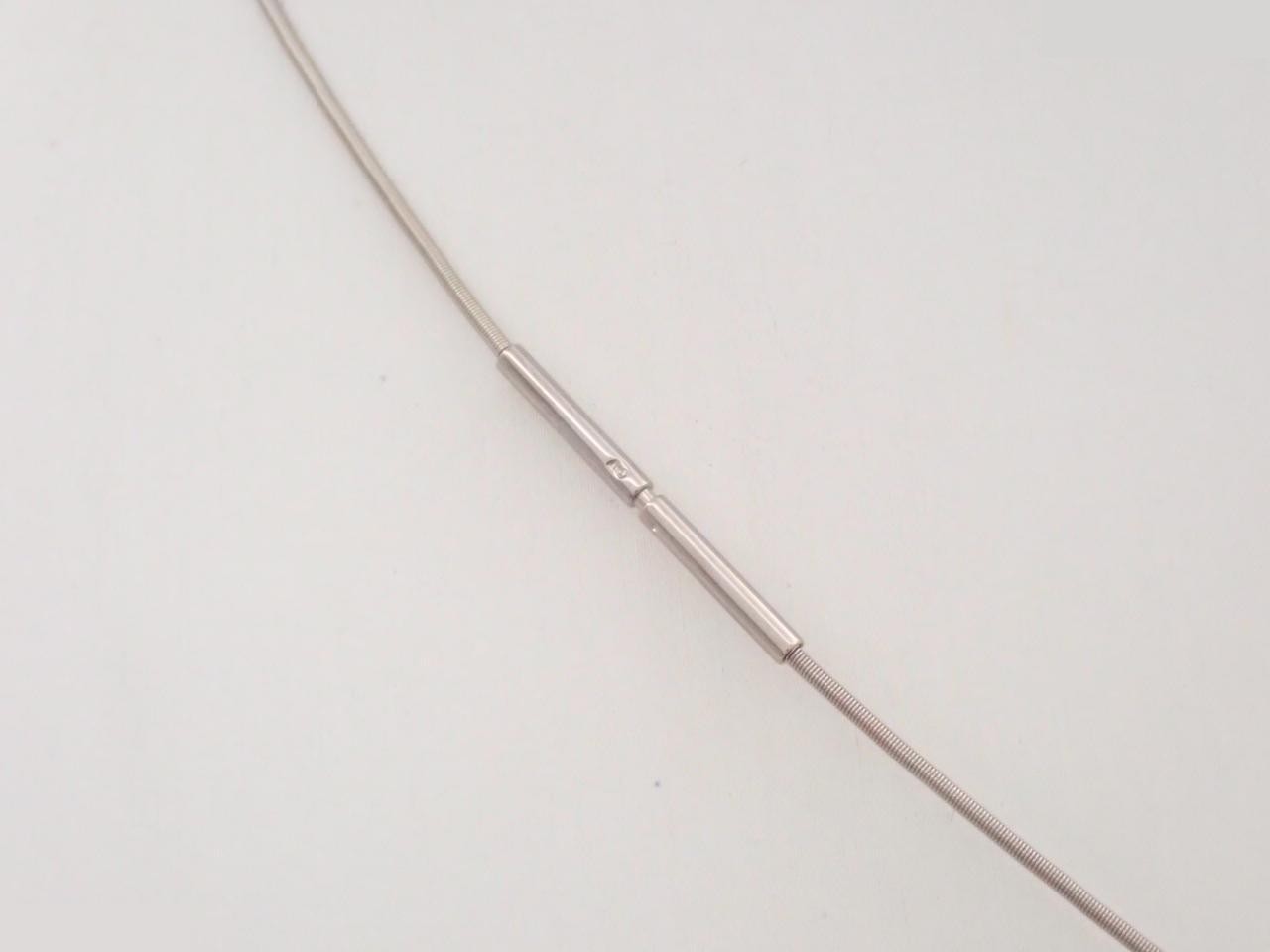 Cage d'H H Cube Necklace, Silver, Chain approx. 42cm — view 2