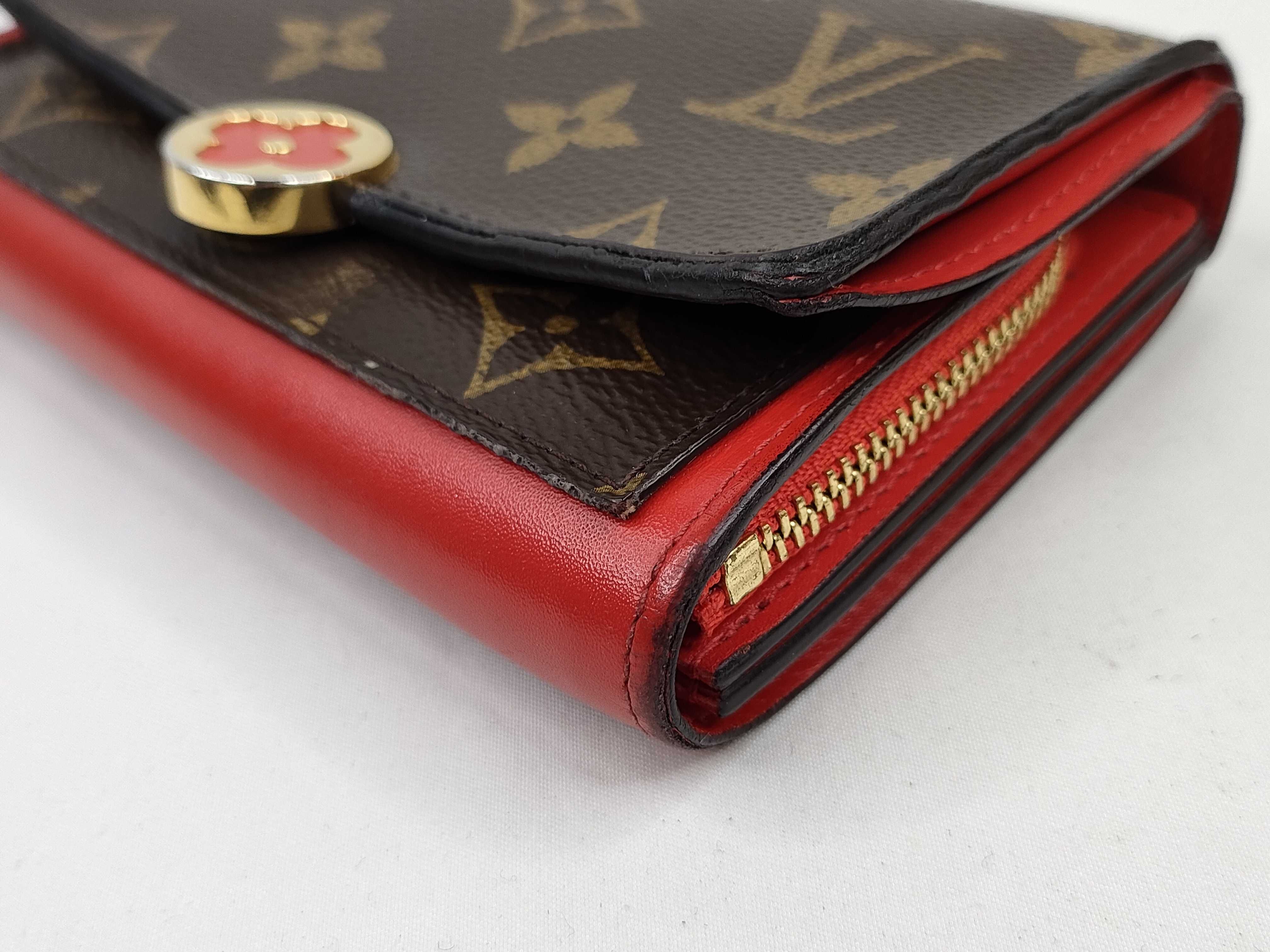 Monogram LV Flora Compact Folding Wallet — view 3