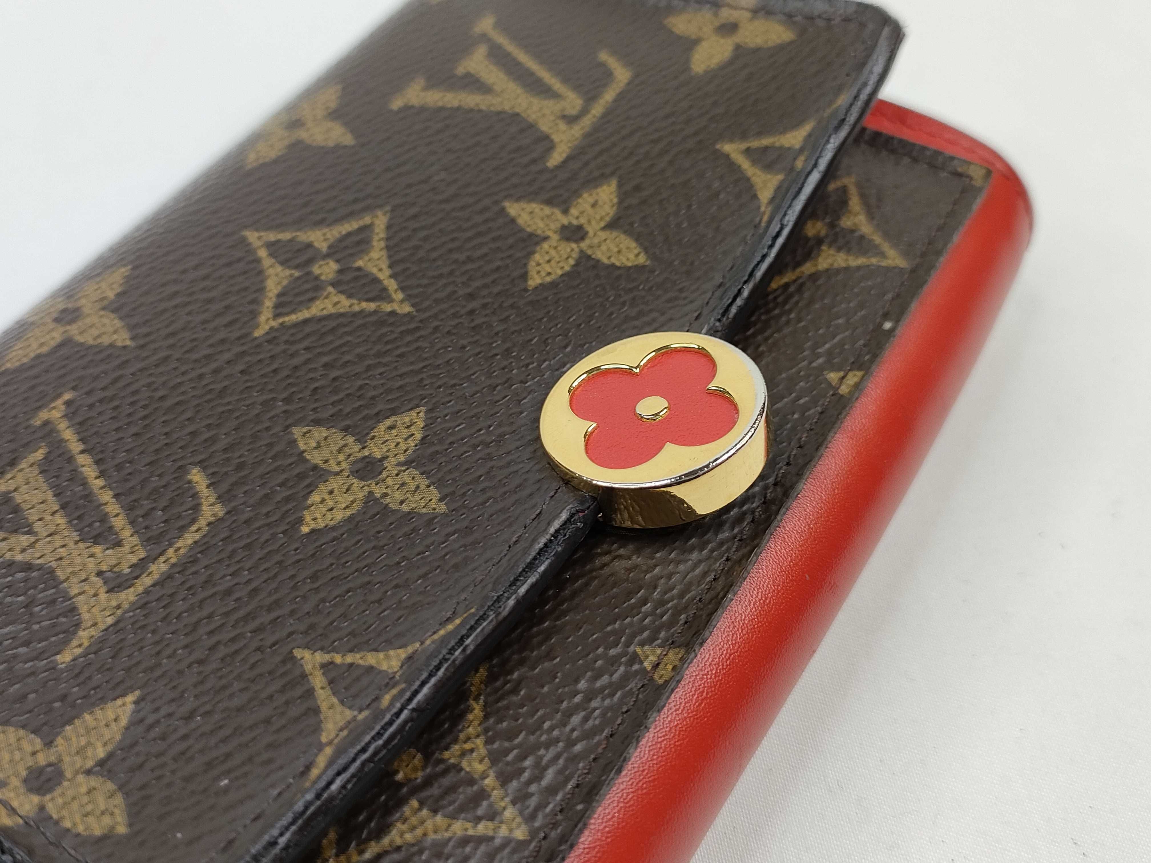 Monogram LV Flora Compact Folding Wallet — view 7