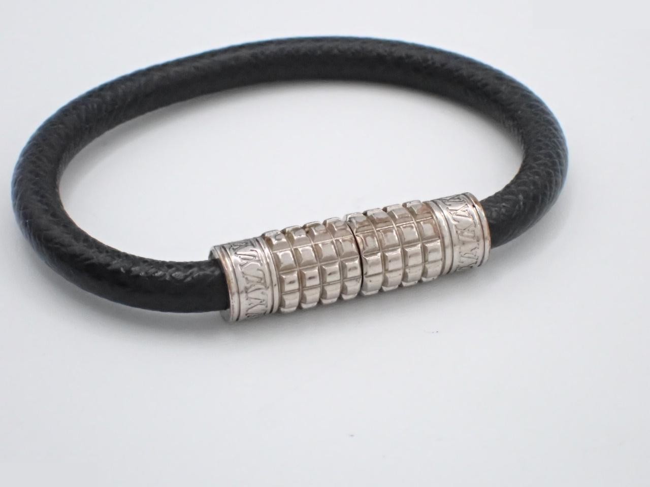 Damier Graphite Bracelet Digit, wrist circumference approximately 16.5 cm — view 3