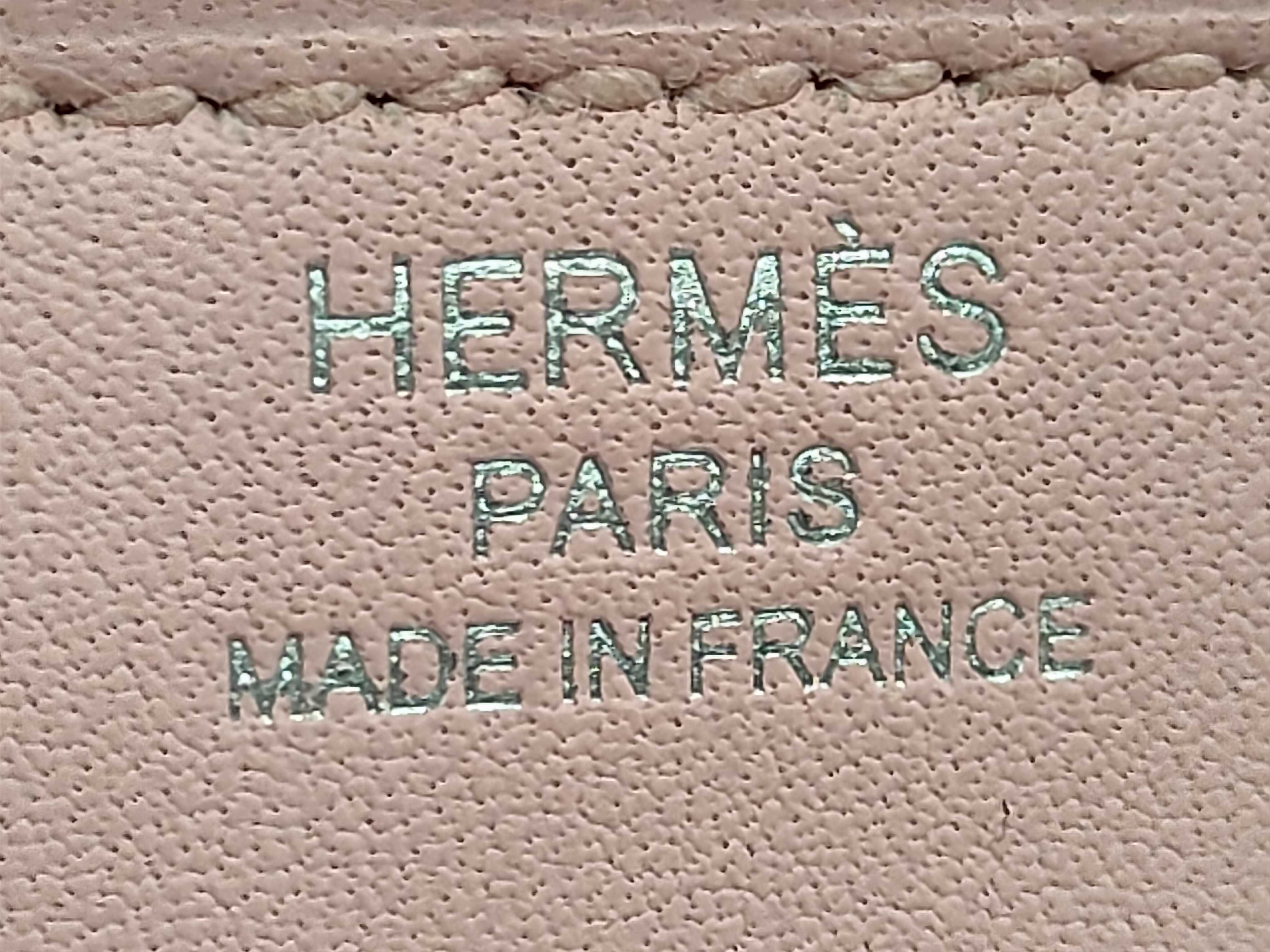 Birkin 25 Z stamp Swift Rose Sakura SV handbag — view 10