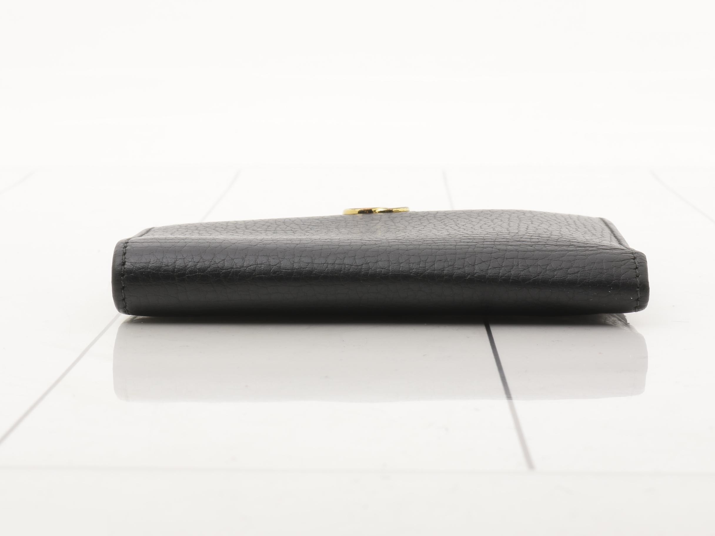 546588 Petite GG Marmont Bi-fold Wallet — view 3