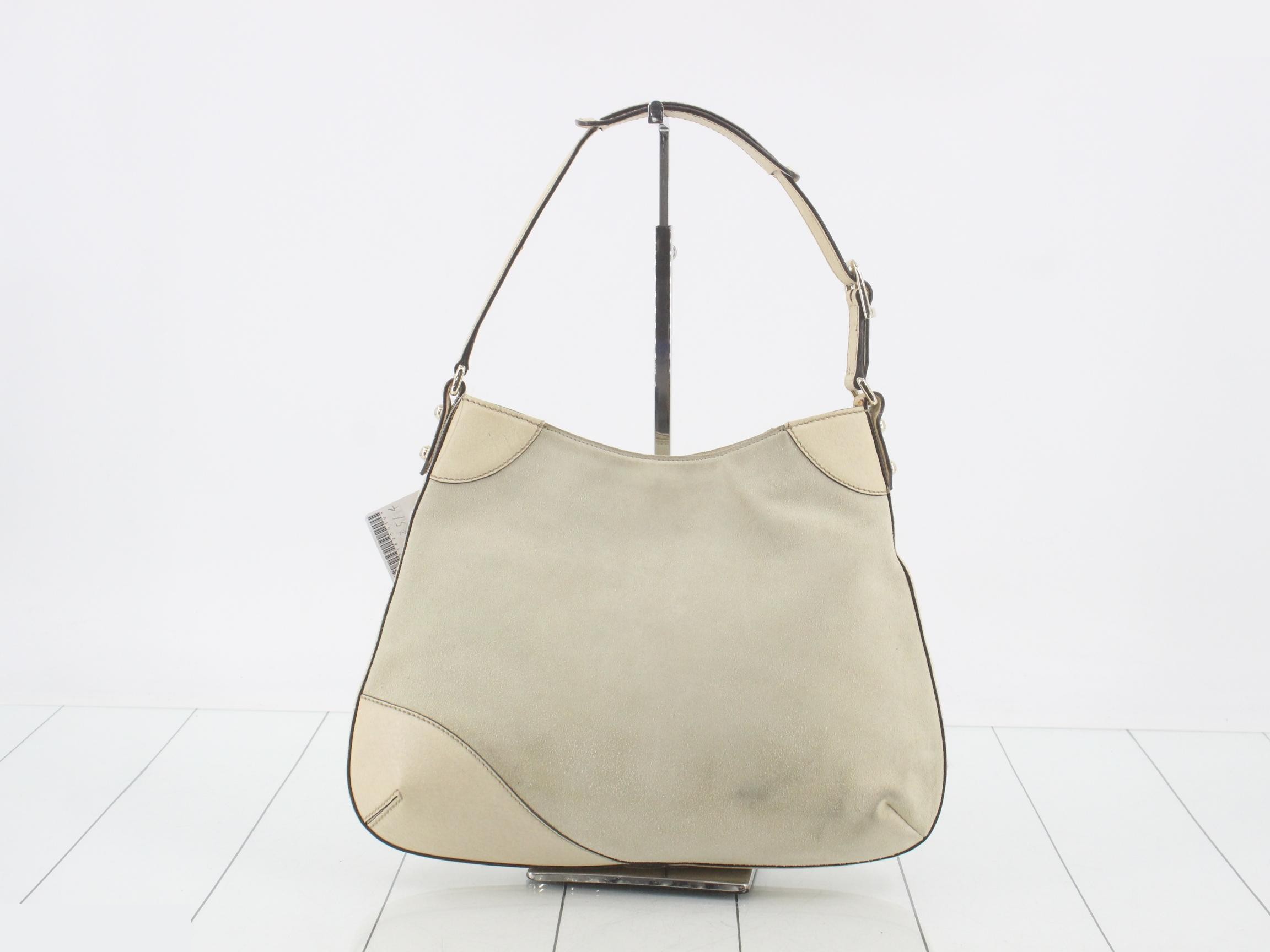 Horsebit Suede Handbag — view 2