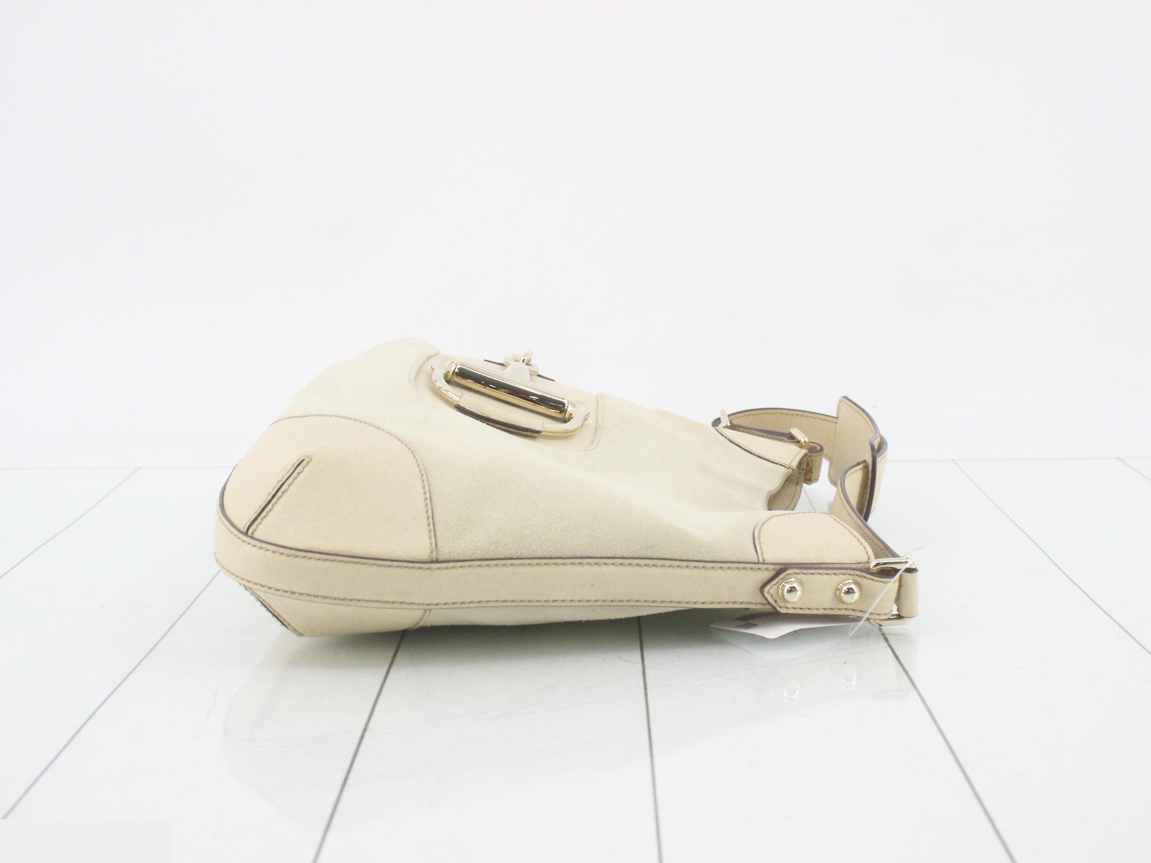 Horsebit Suede Handbag — view 3