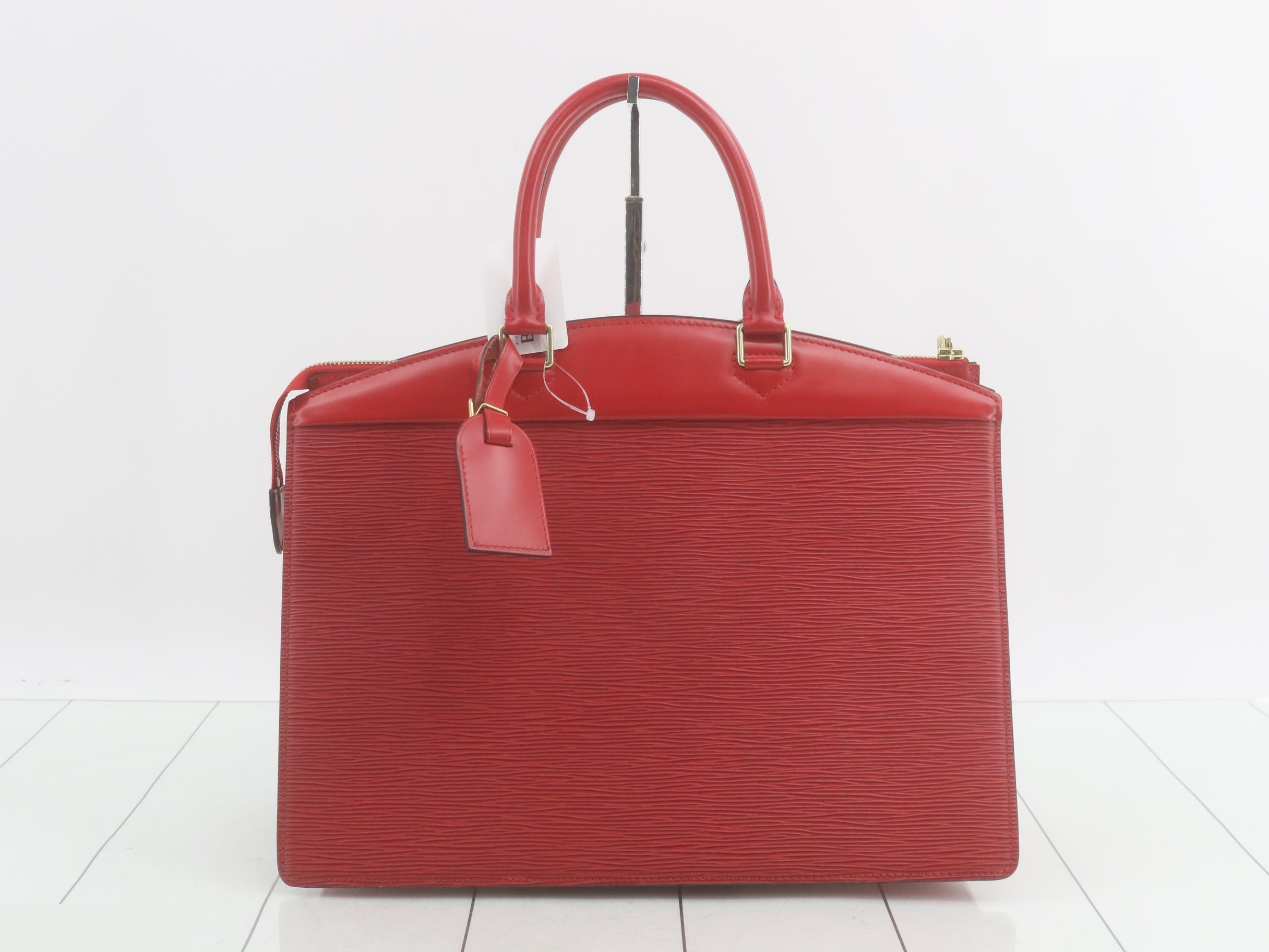 Epi Riviera Castilian Red Handbag — view 2