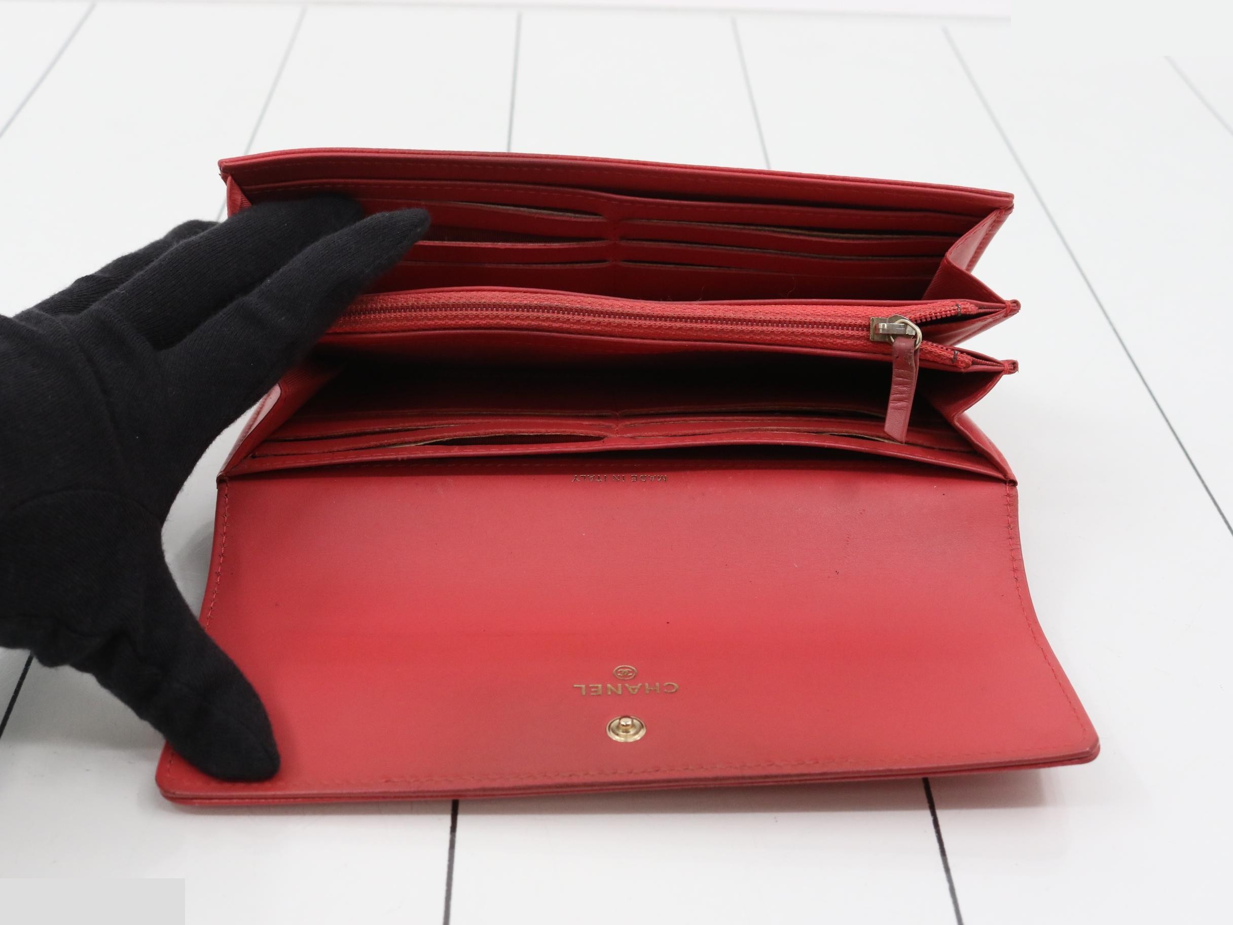 Caviar leather wallet — view 4