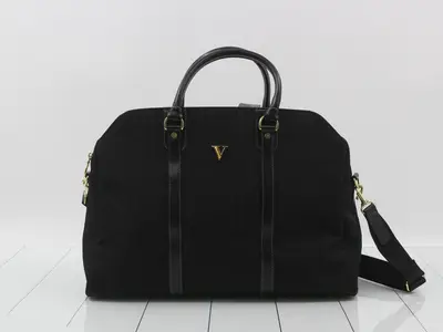Rudolf Valentino Boston bag, black