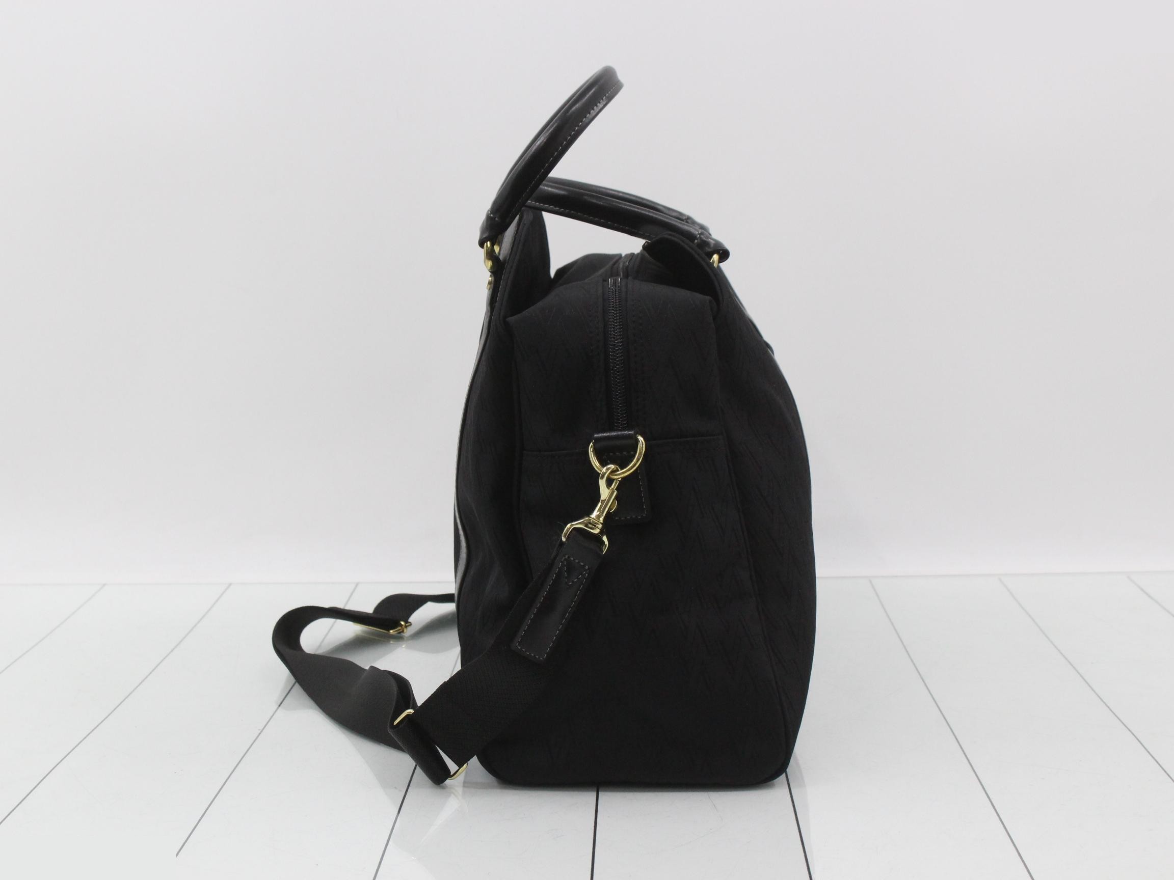 Rudolf Valentino Boston bag, black — view 3