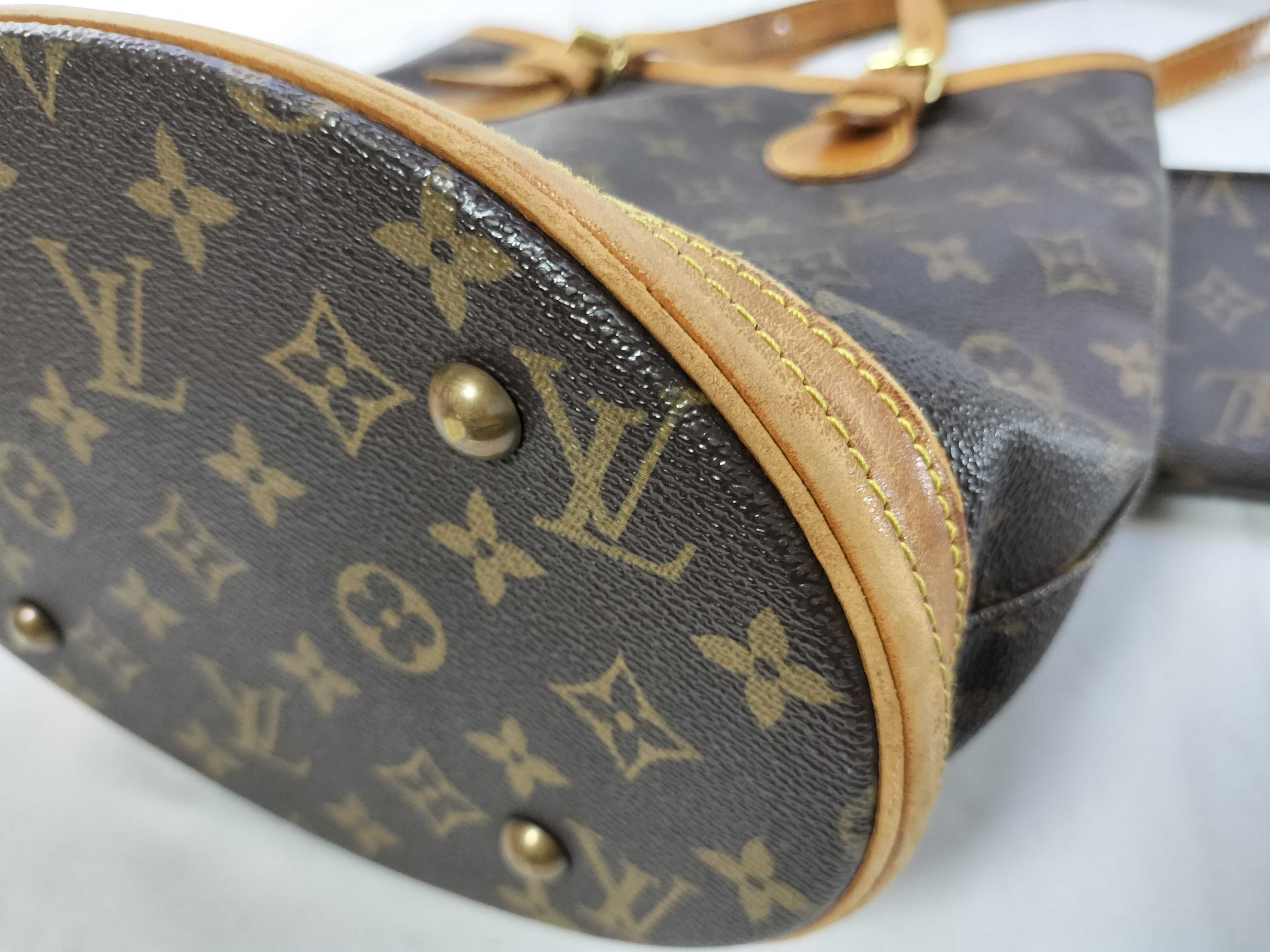 Monogram Bucket PM Tote Bag with Pouch — view 6