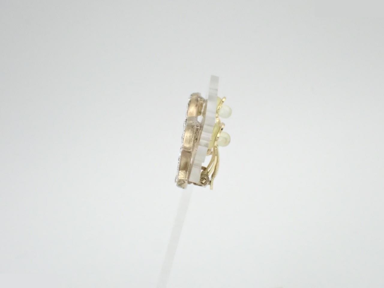Coco Mark Gold Earrings 01A — view 3