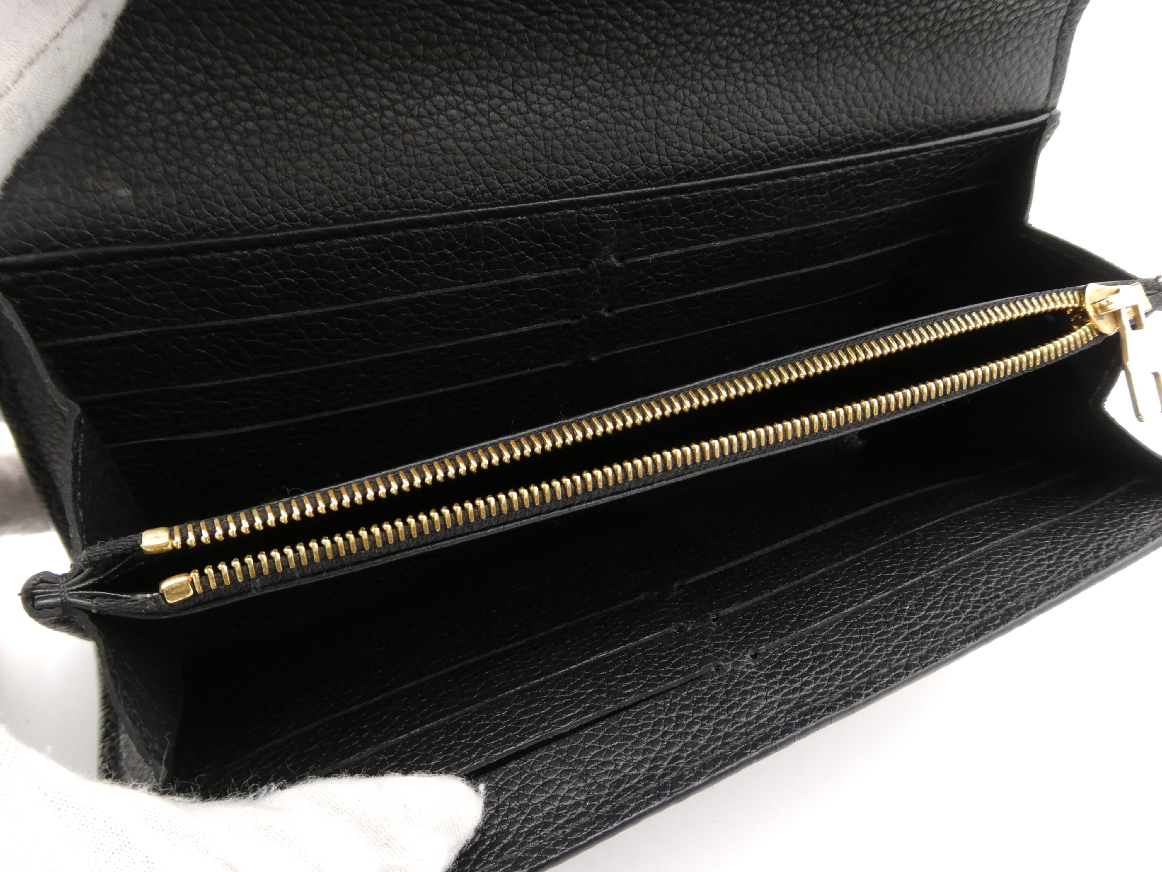 Monogram Empreinte Portefeuille Sarah Wallet (IC sensor detected) — view 6