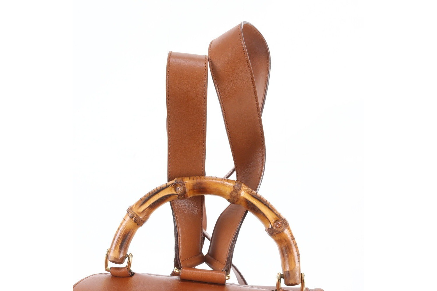 Bamboo 003 2058 0016 Leather Backpack — view 2