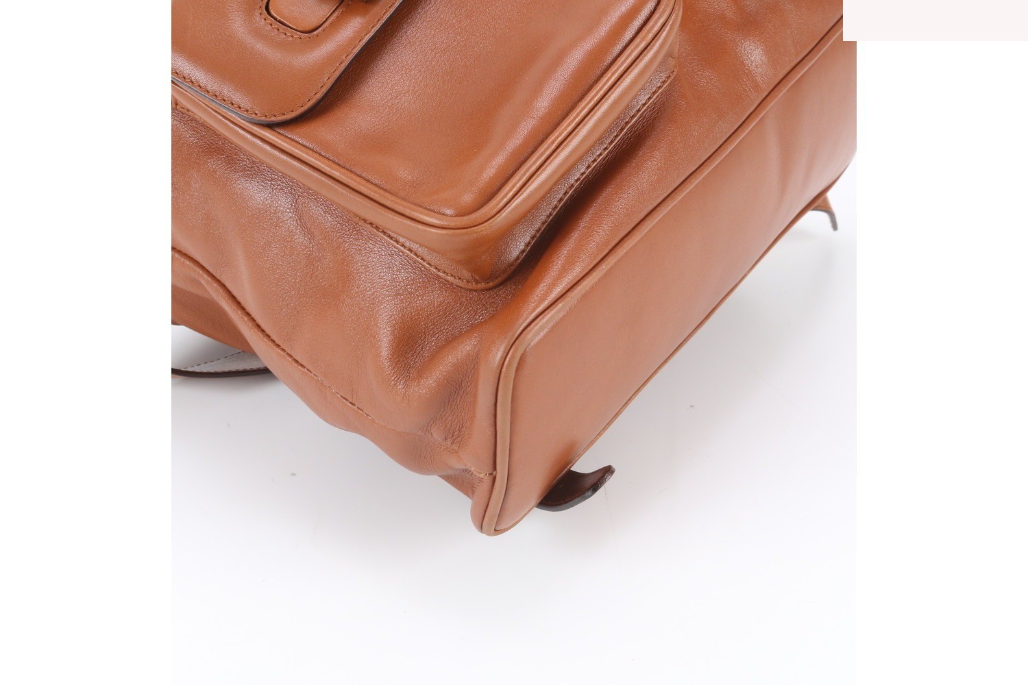 Bamboo 003 2058 0016 Leather Backpack — view 4
