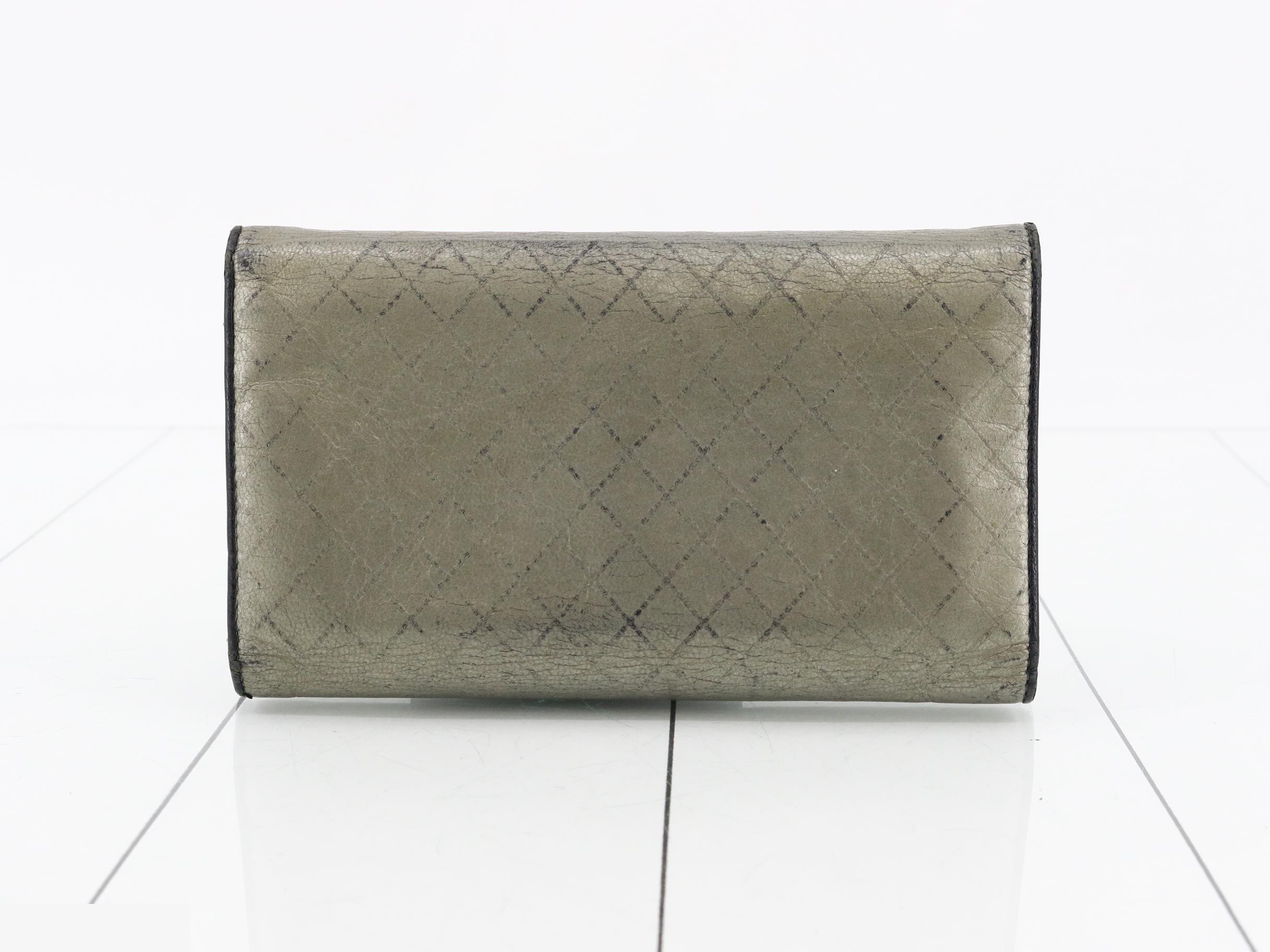 Bicolore long wallet — view 2