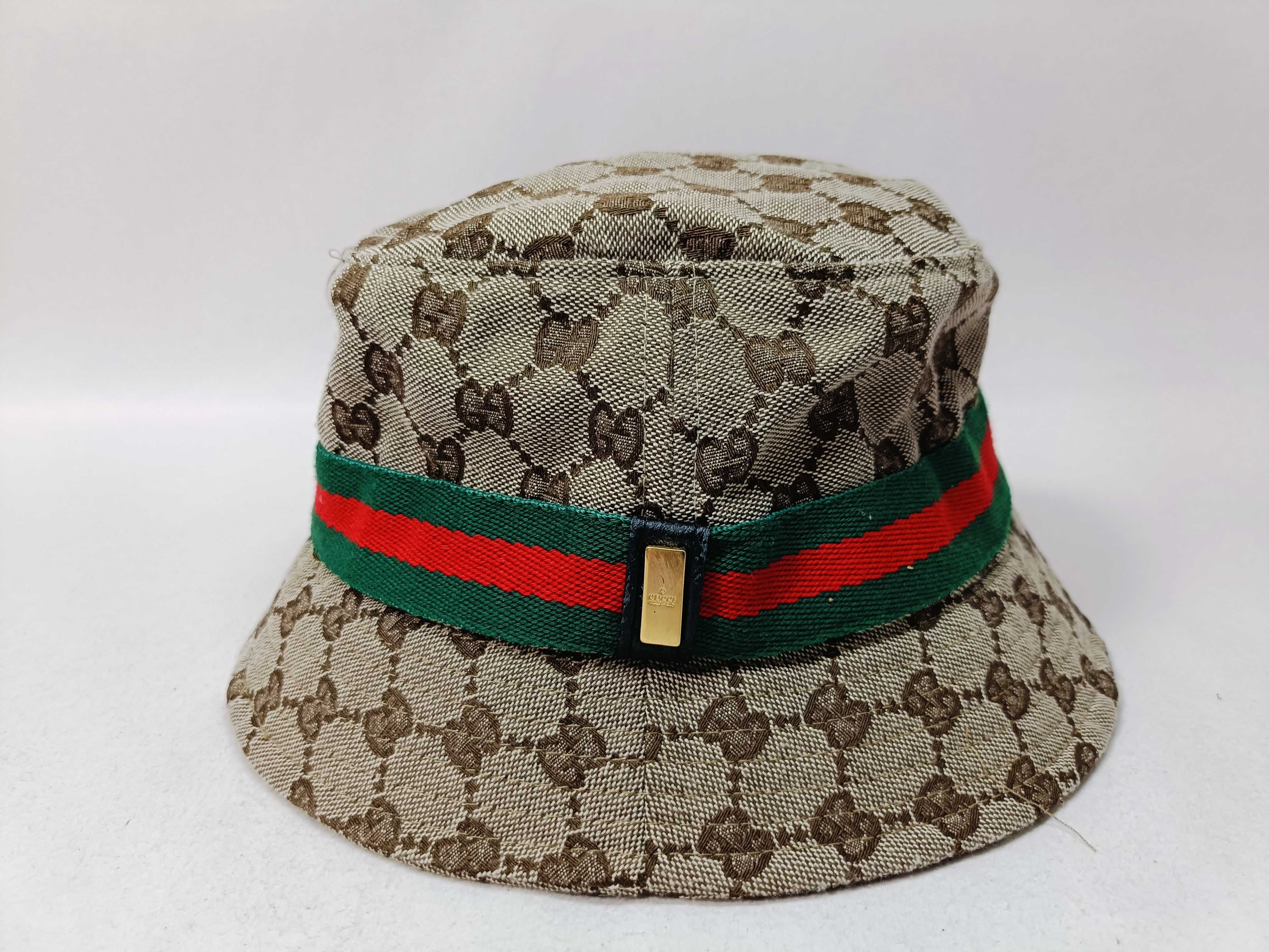 GG Canvas Sherry GG Canvas Bucket Hat and other accessories — view 2