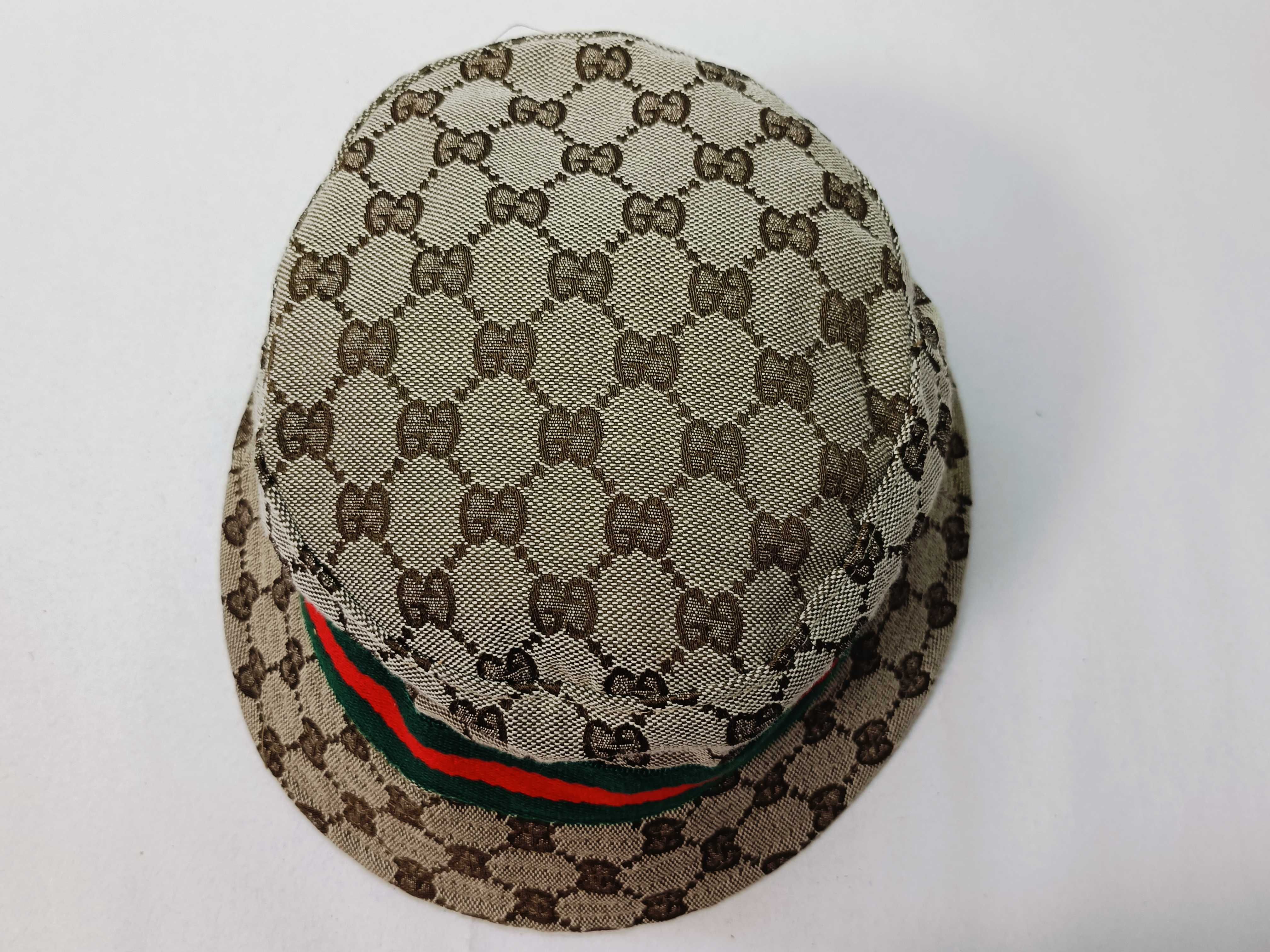 GG Canvas Sherry GG Canvas Bucket Hat and other accessories — view 4