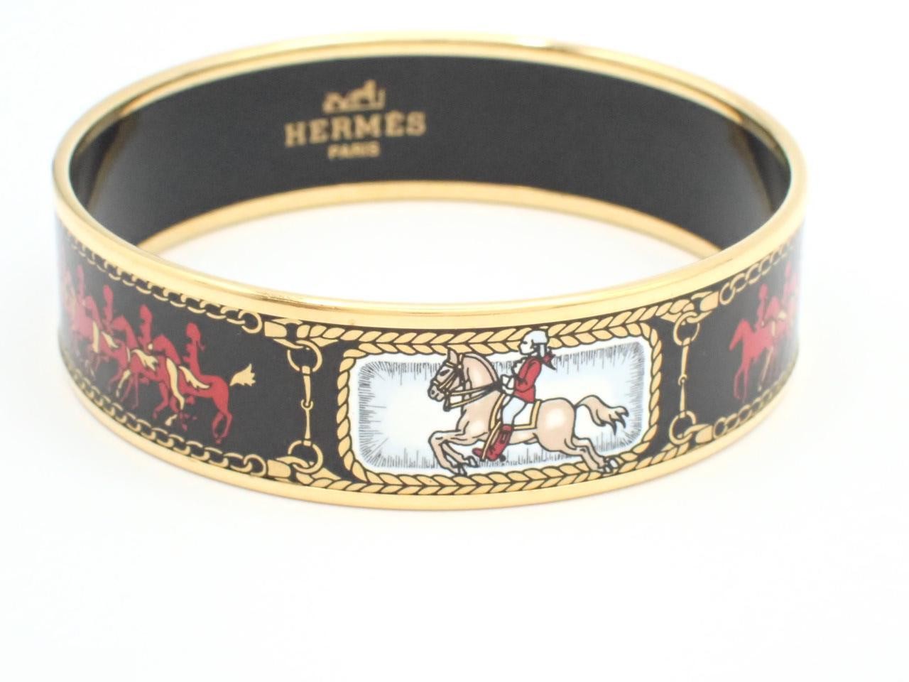 Enamel GM Bracelet, wrist circumference approximately 21 cm — view 3