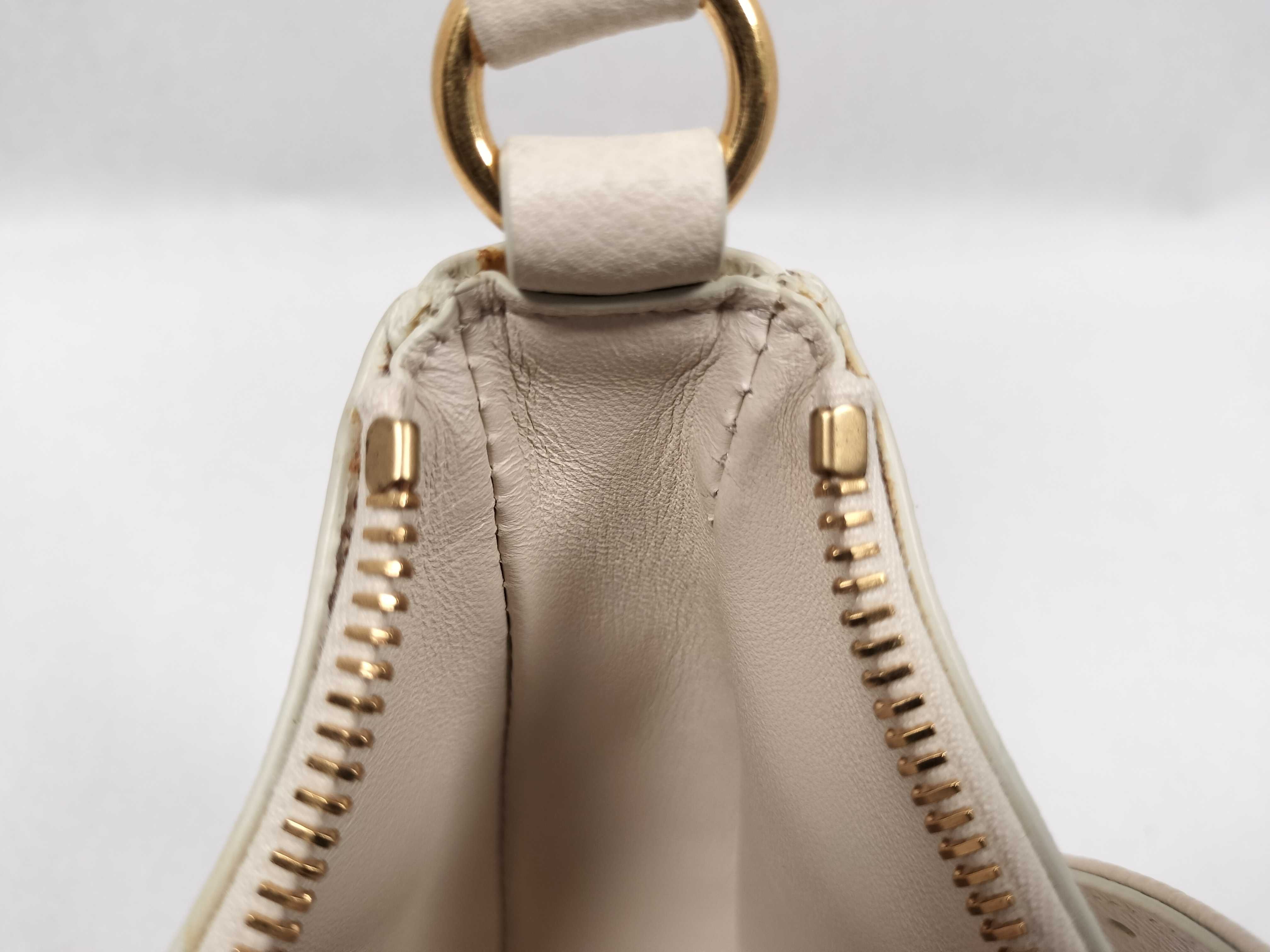 V-logo Signature Canvas x Leather 2-Way Handbag White Handbag — view 10