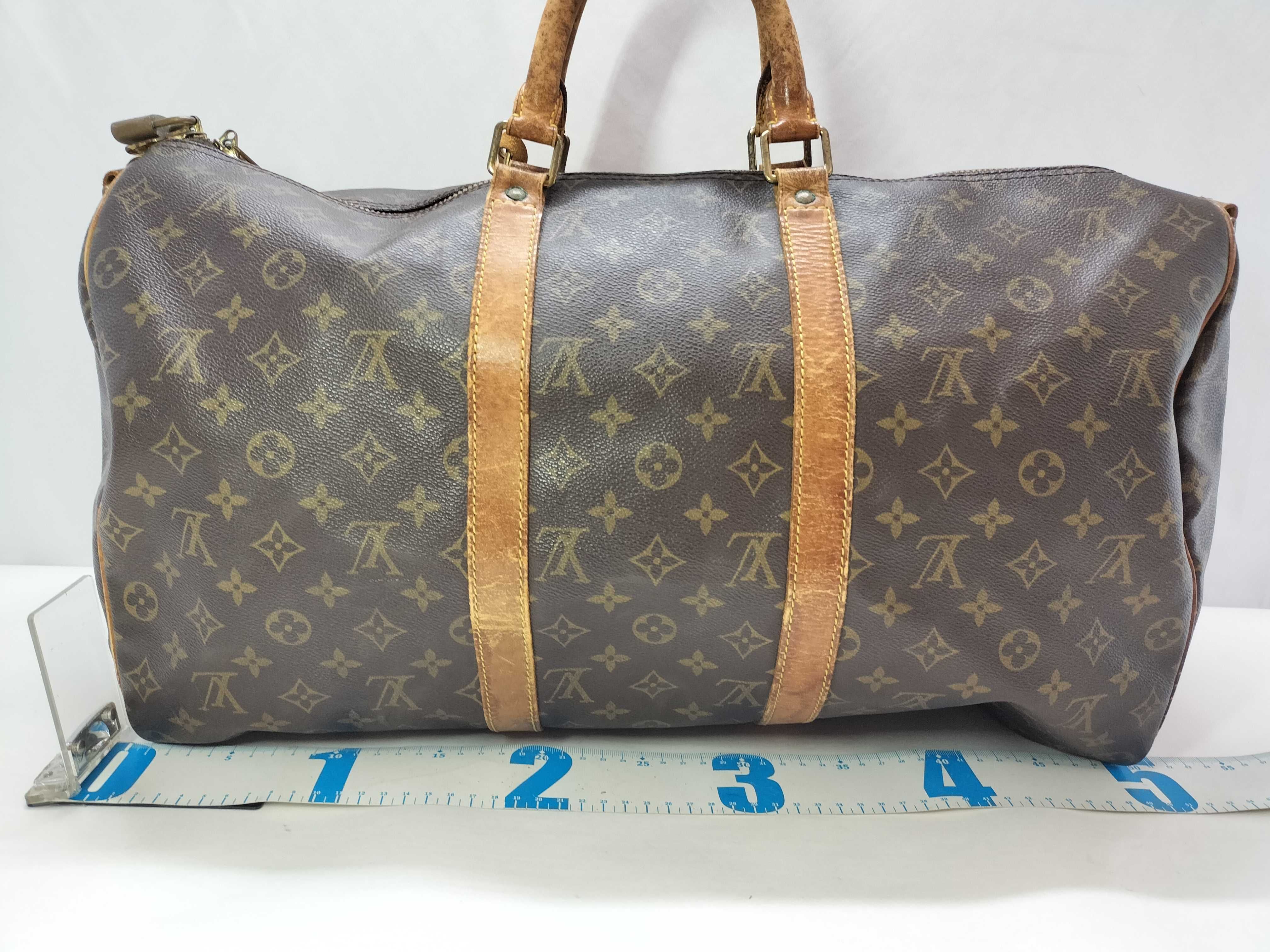 Monogram Keepall 50 Bandoulière Boston Bag — view 2