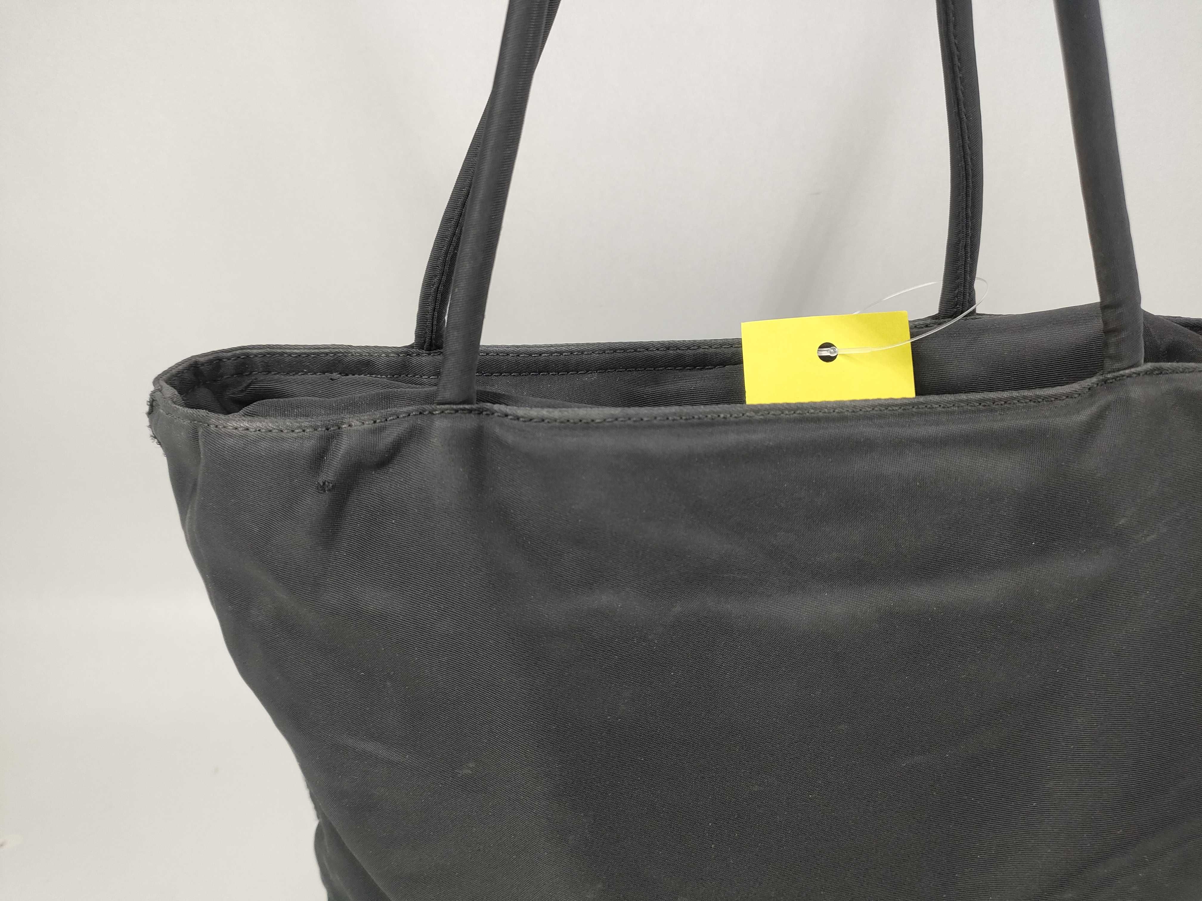 Nylon Square Handbag 1 Black Shoulder Bag — view 3