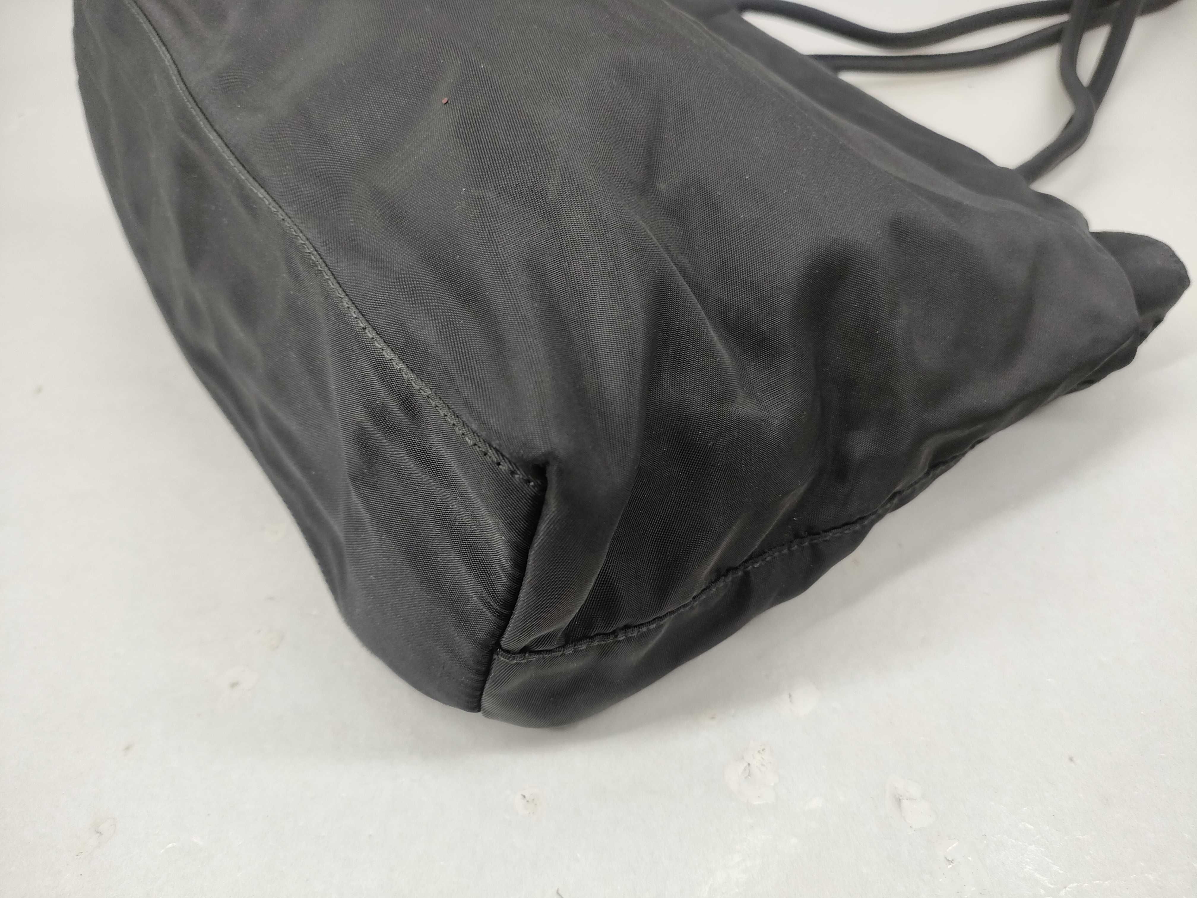 Nylon Square Handbag 1 Black Shoulder Bag — view 6