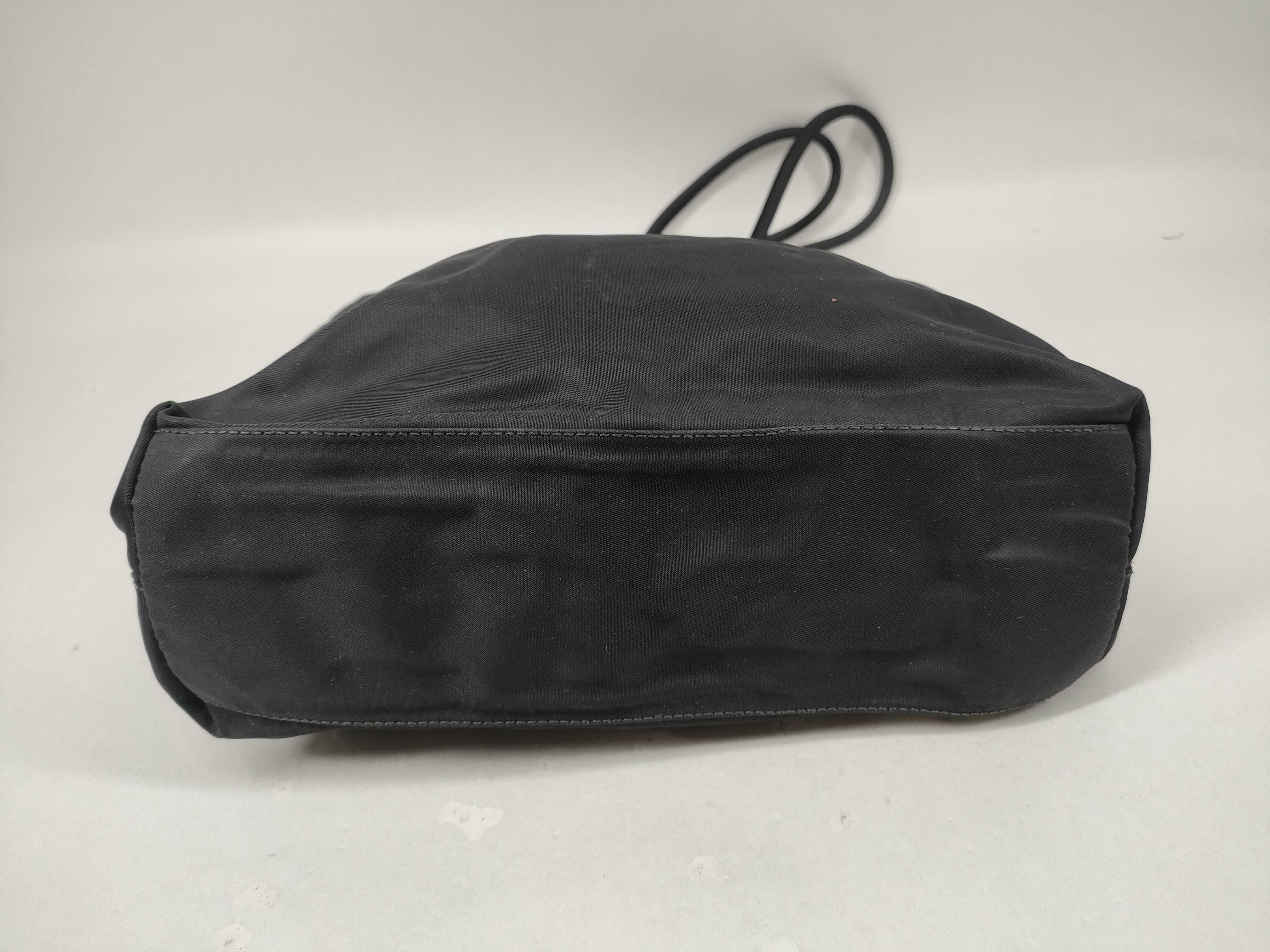 Nylon Square Handbag 1 Black Shoulder Bag — view 7