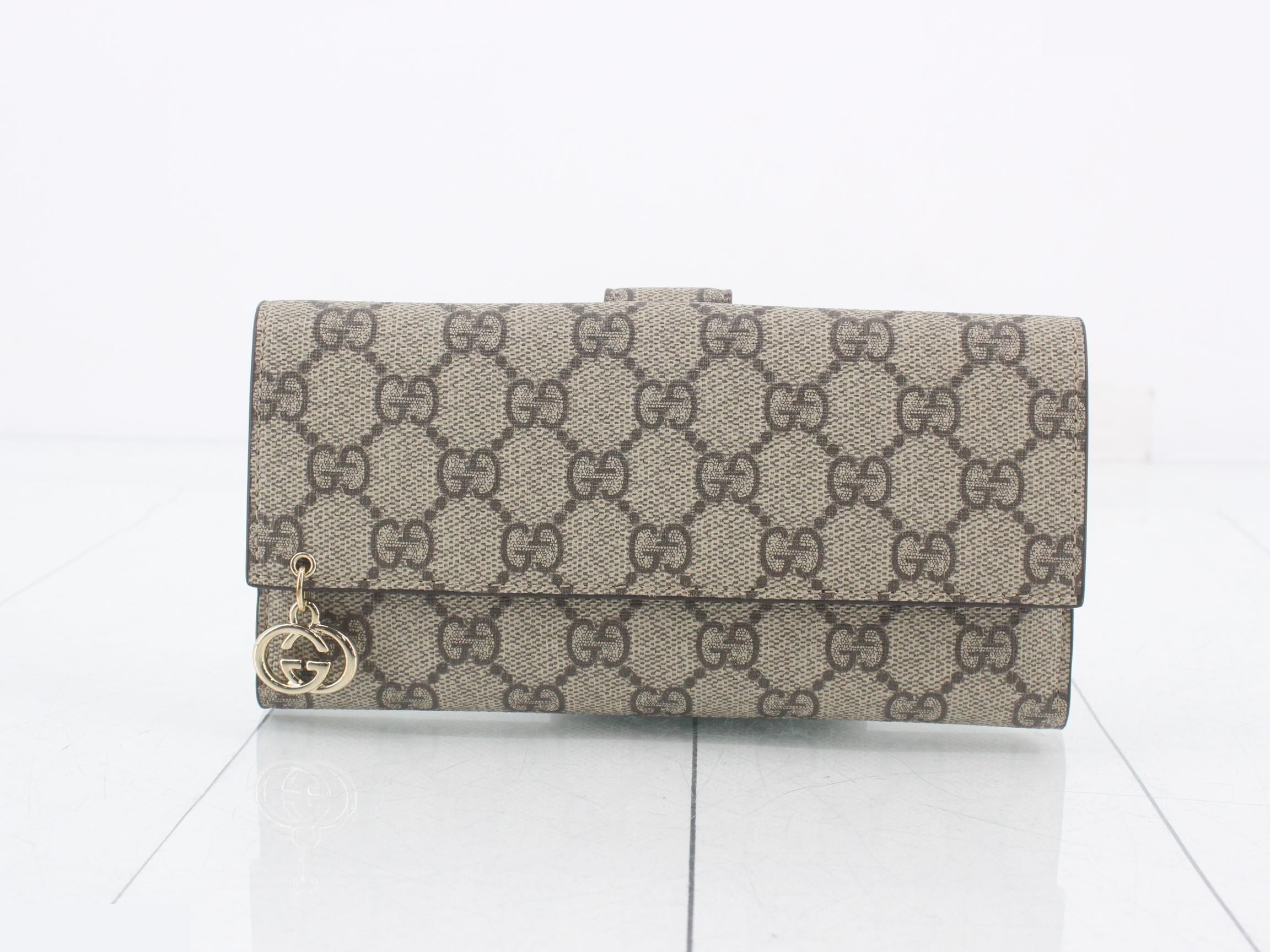 GG Supreme Long Wallet