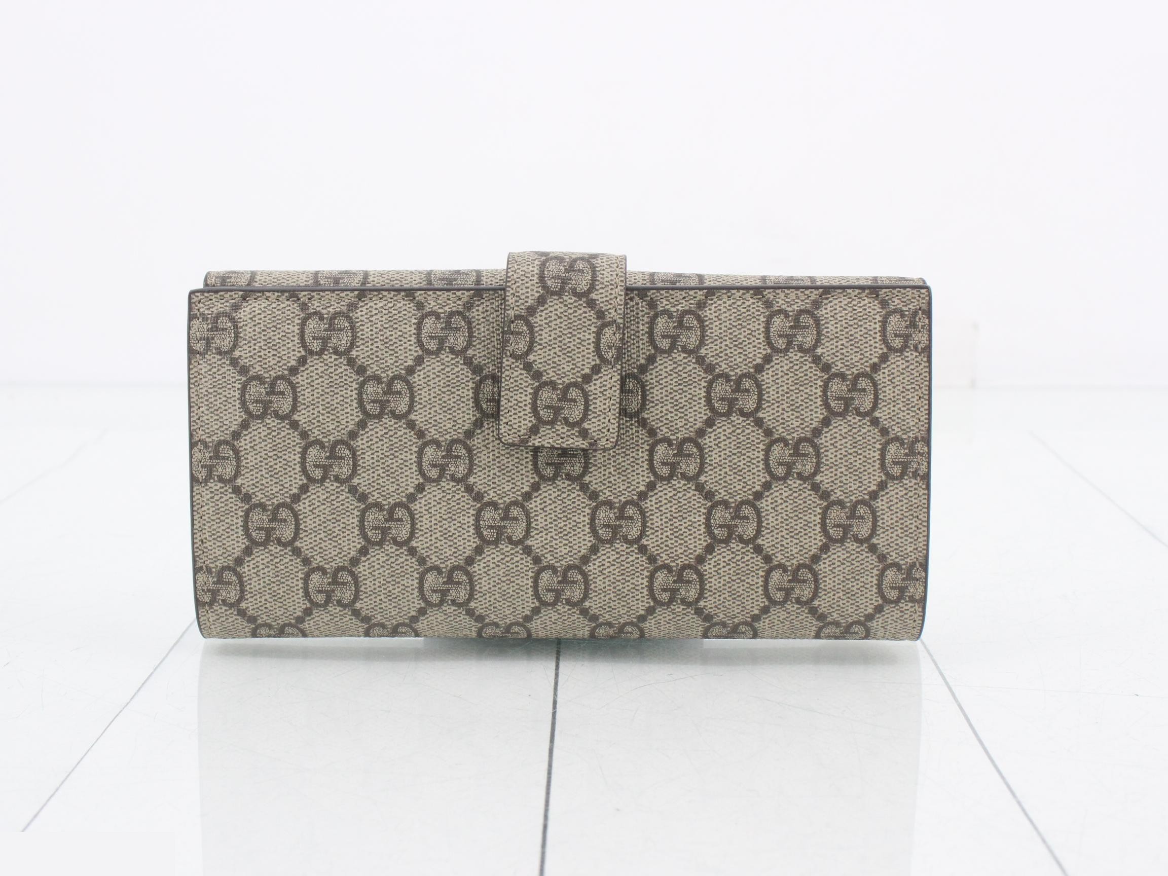 GG Supreme Long Wallet — view 2