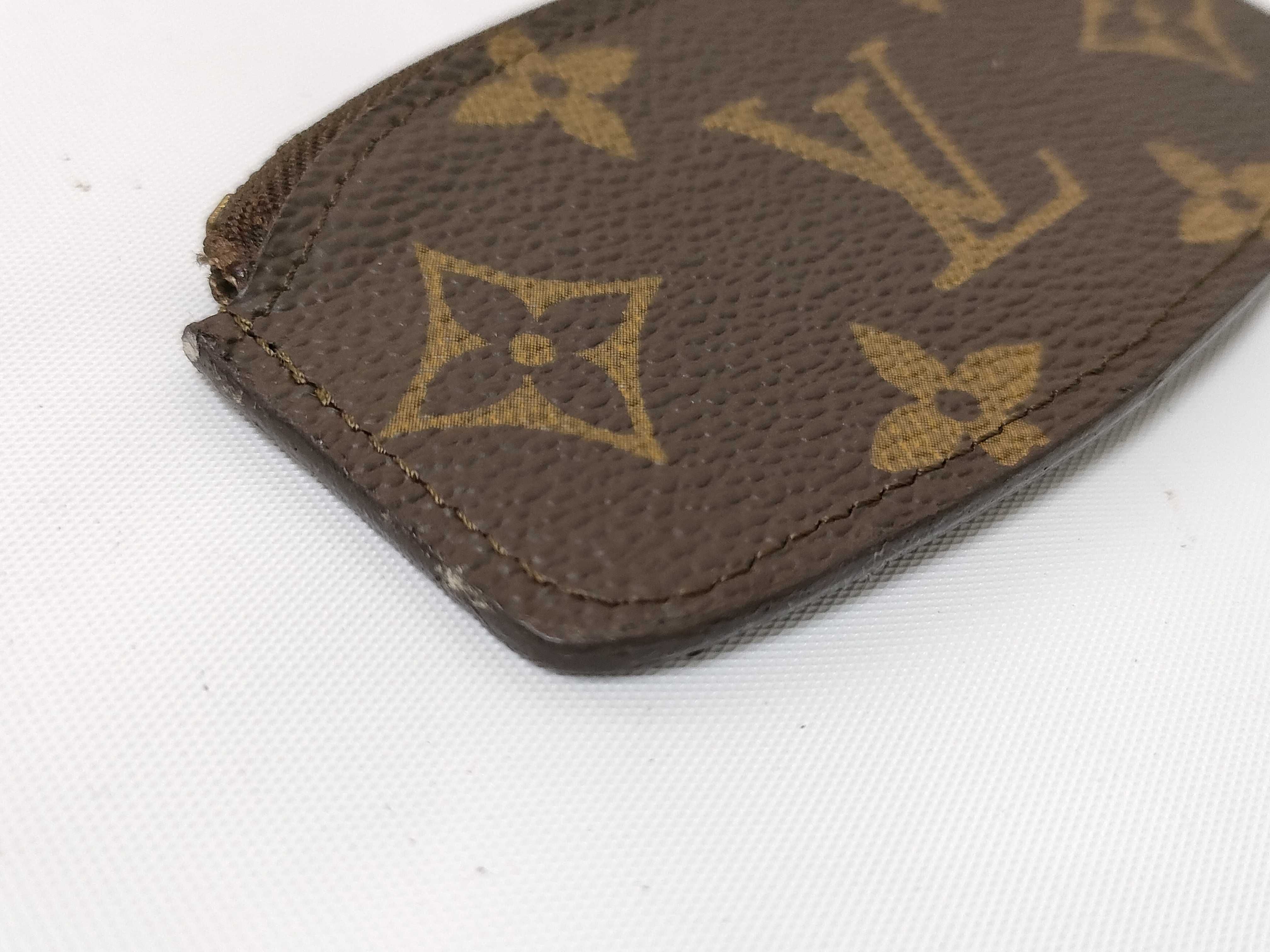 Monogram Coin Case (Excellent Condition) — view 2