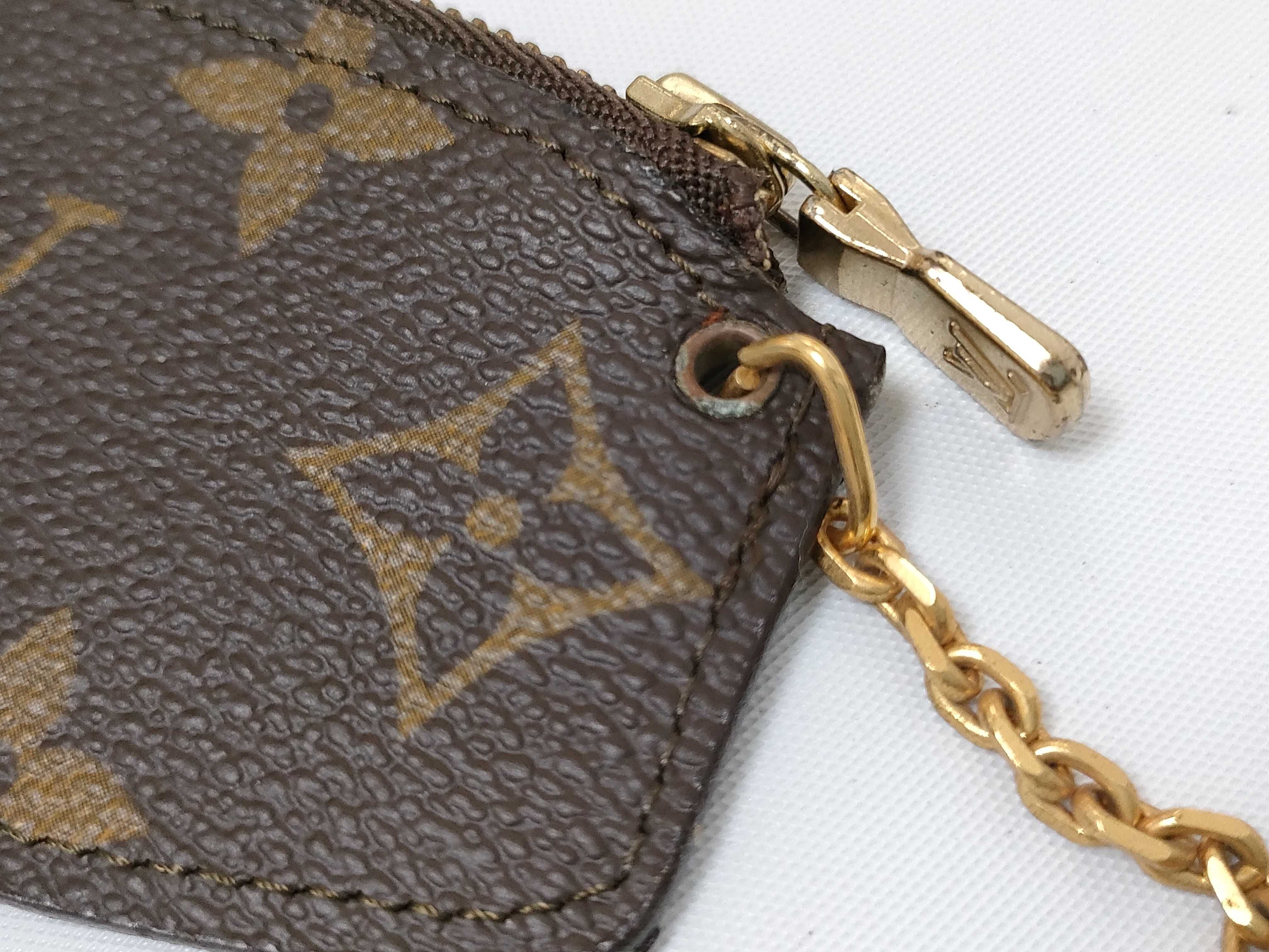 Monogram Coin Case (Excellent Condition) — view 5